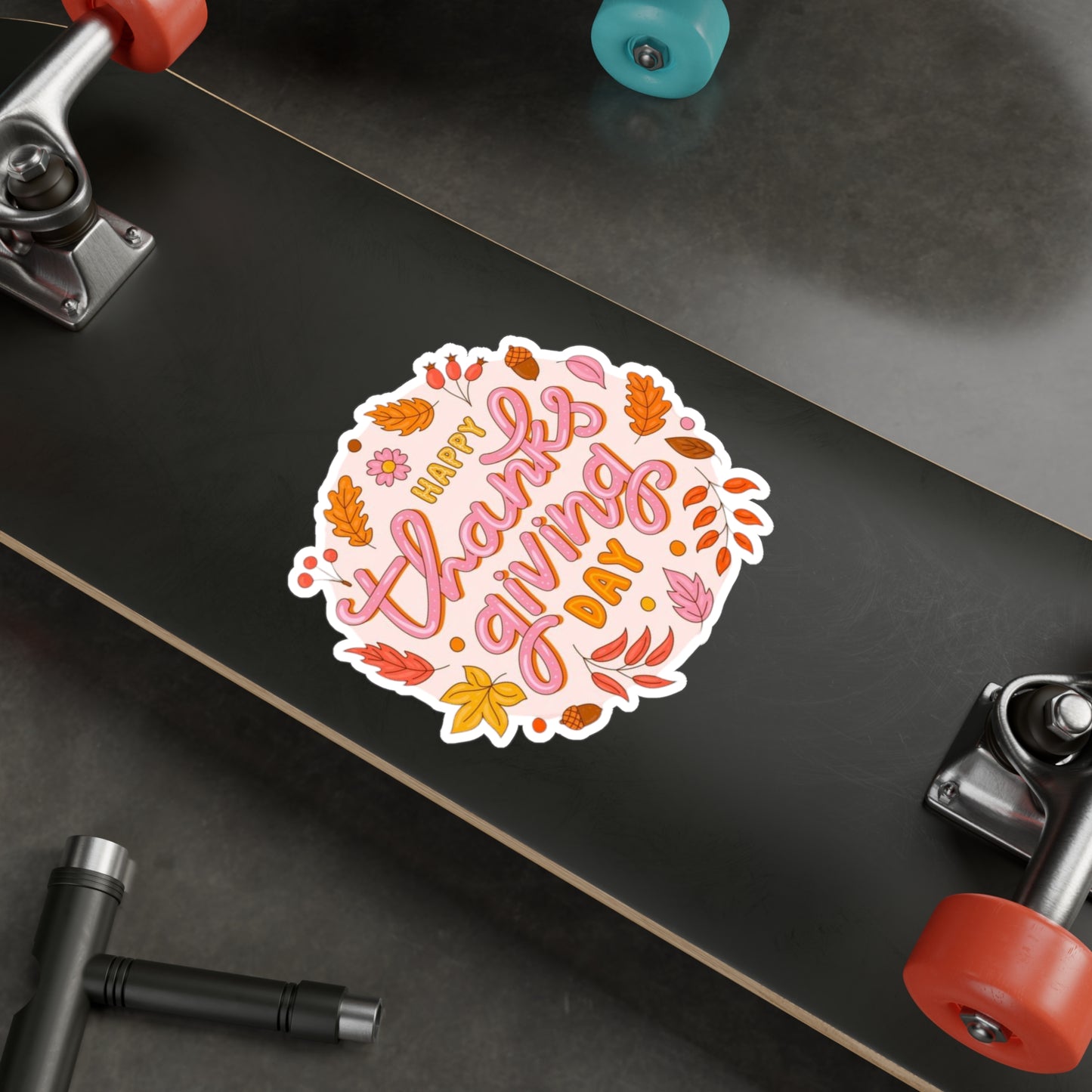 Thanksgiving Kiss-Cut Vinyl Decals