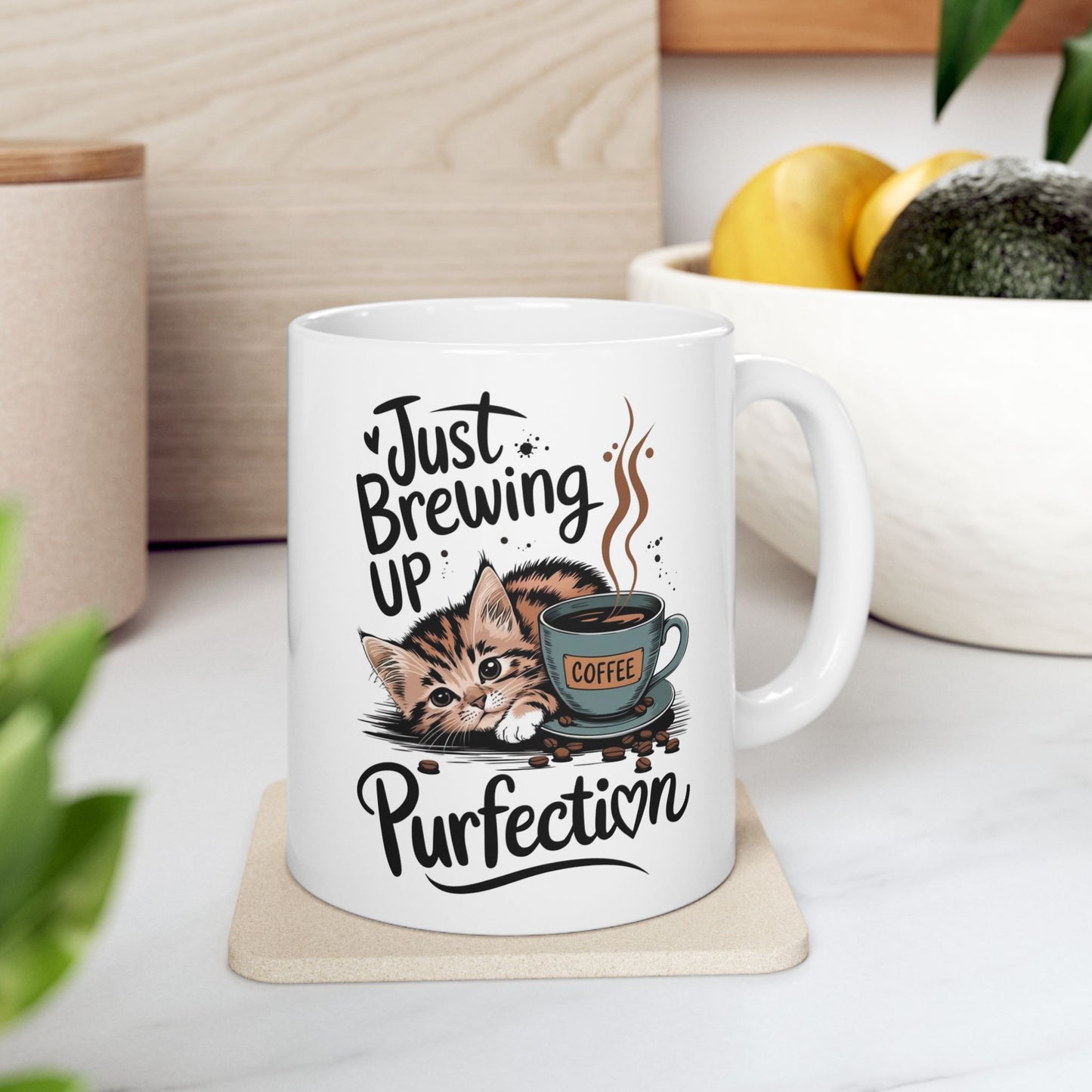 Cat Lover's Ceramic Mug