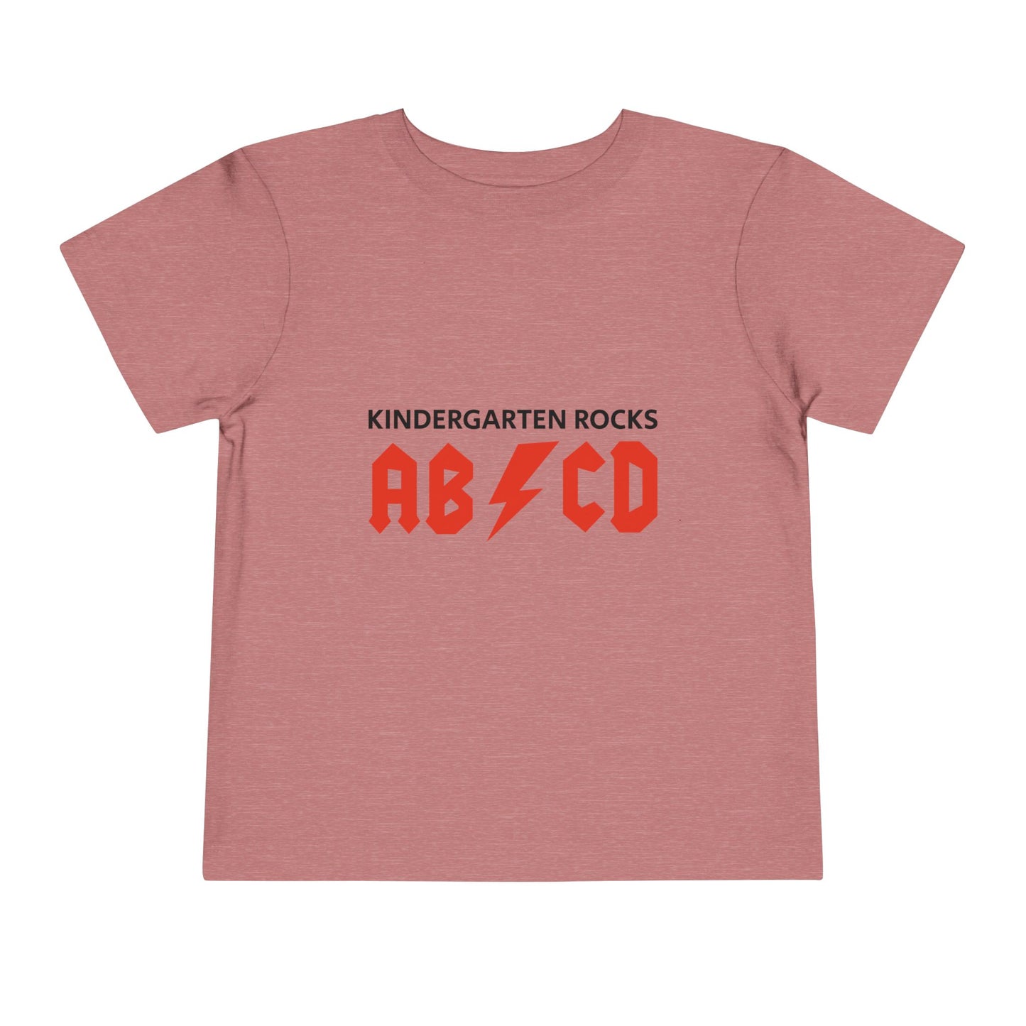 Cool Kindergarten Rocks Toddler Tee | Kid's Shirt for School, Birthday Gift, Playtime, Summer Fun