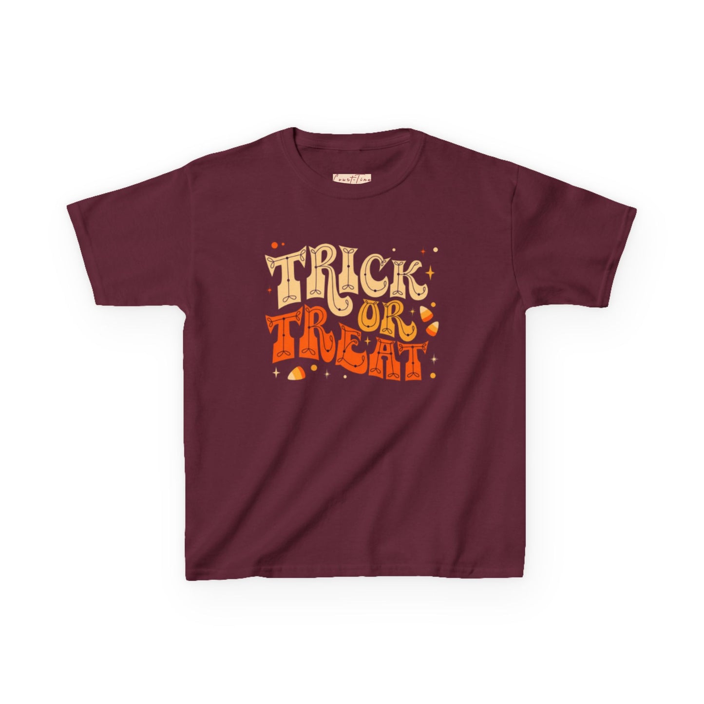 Kids Halloween Tee, Trick or Treat T-Shirt, Halloween Costume Shirt, Spooky Kids Apparel, Fall Festivity Tee