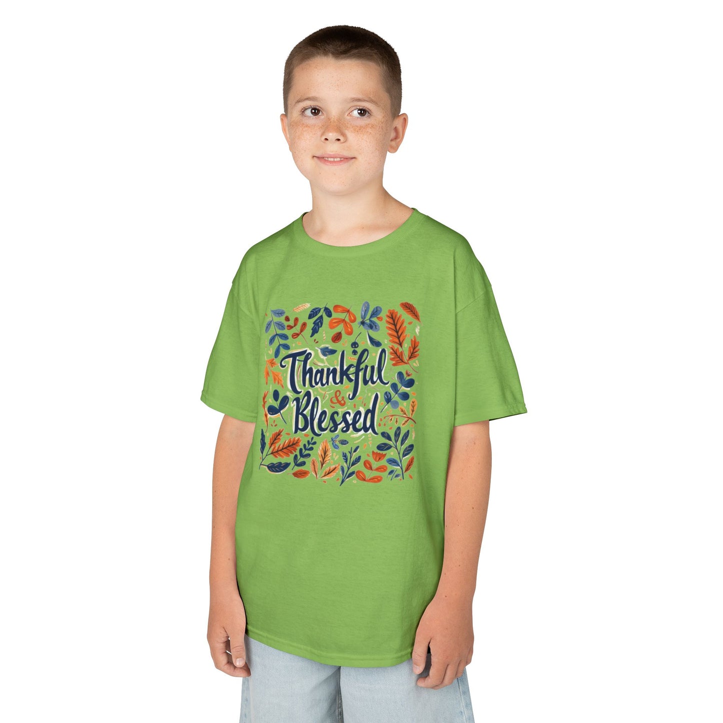 Thankful & Blessed Kids Tee