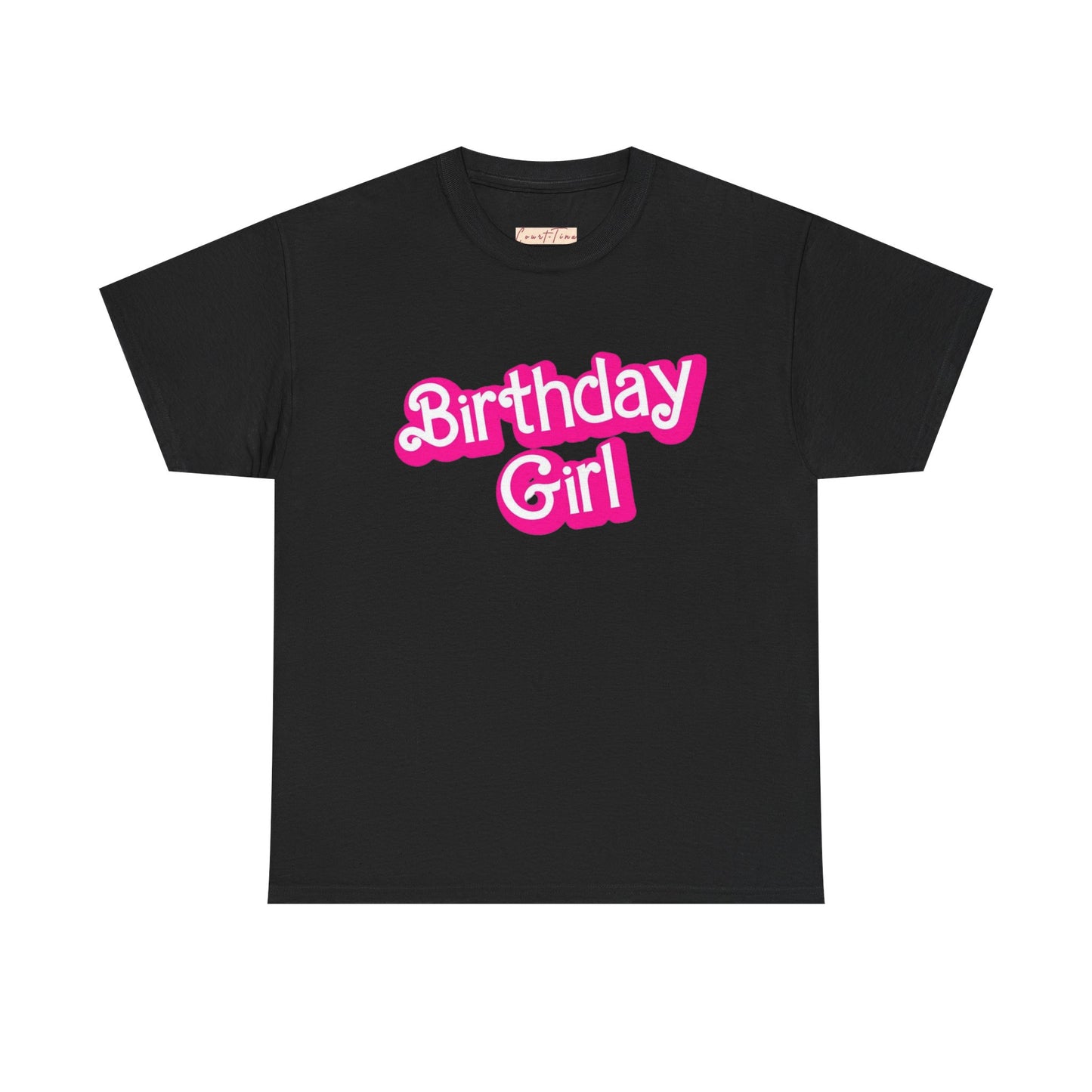 Birthday Girl Unisex Heavy Cotton Tee, Fun Party Tee, Birthday Celebration Shirt, Gift for Birthday Girl, Lounge Wear, Trendy Casual Top
