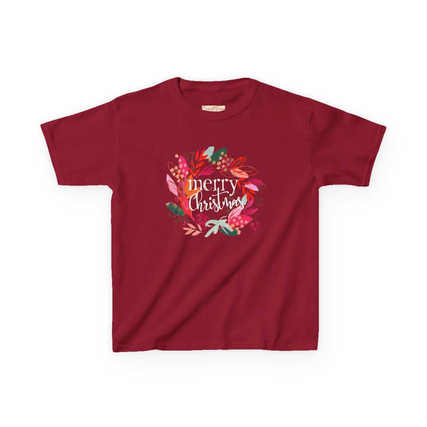 Christmas Kids Tee, Merry Christmas Shirt, Holiday Gift, Kids Apparel, Festive T-Shirt, Winter Fashion