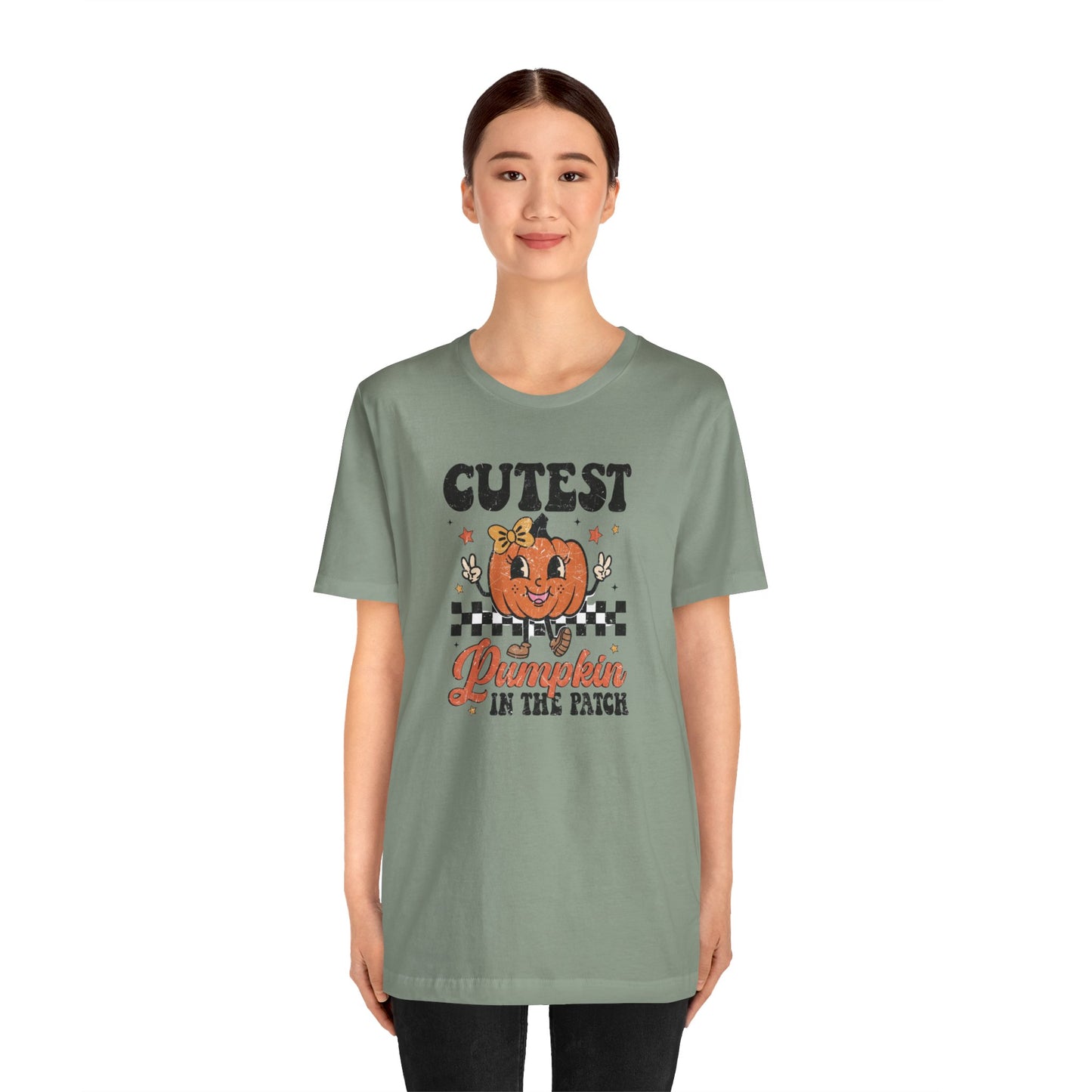 Cute Pumpkin Patch Tee - Fall Fashion, Halloween Shirt, Unisex Pumpkin Tee, Funny Graphic T-Shirt, Holiday Apparel