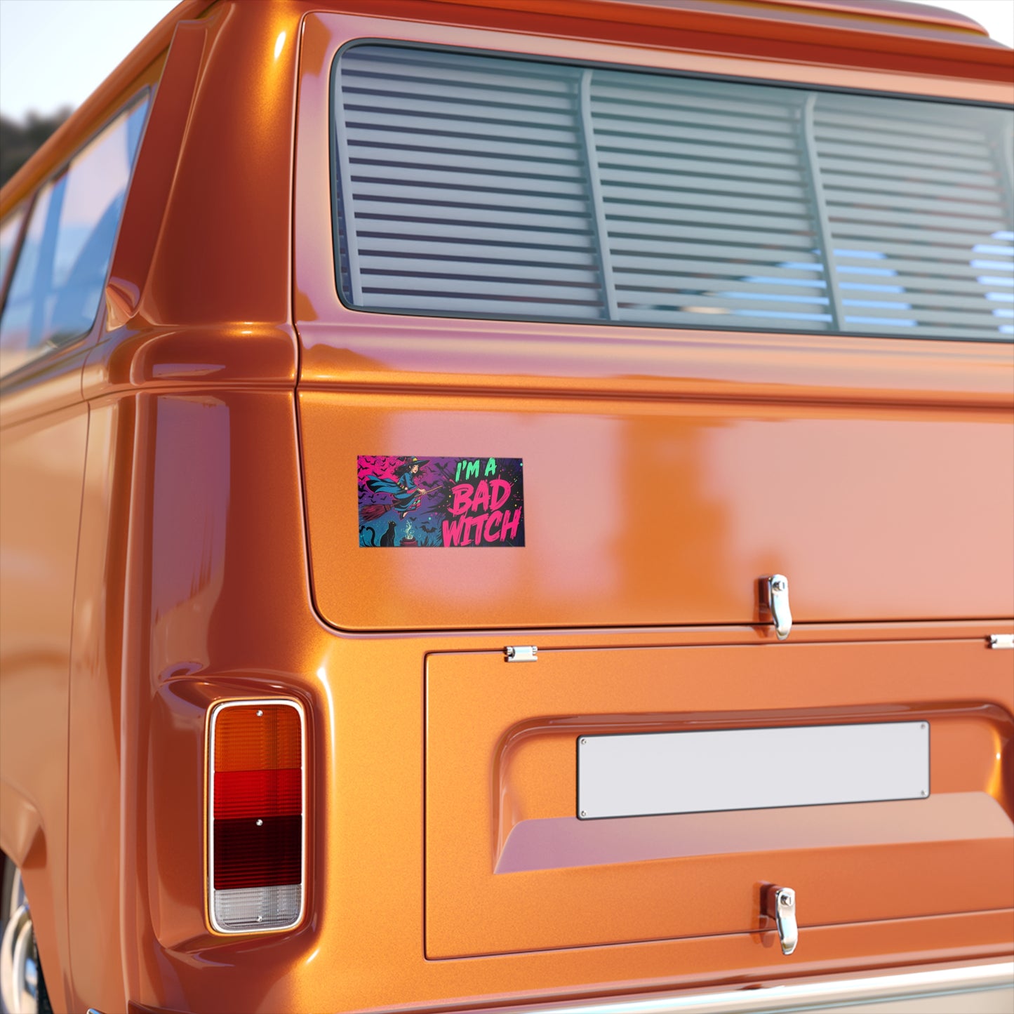 Witchy Bumper Stickers - Express Your Inner Bad Witch, Halloween Decor, Car Accessories, Spooky Vibes, Witchcraft Enthusiasts