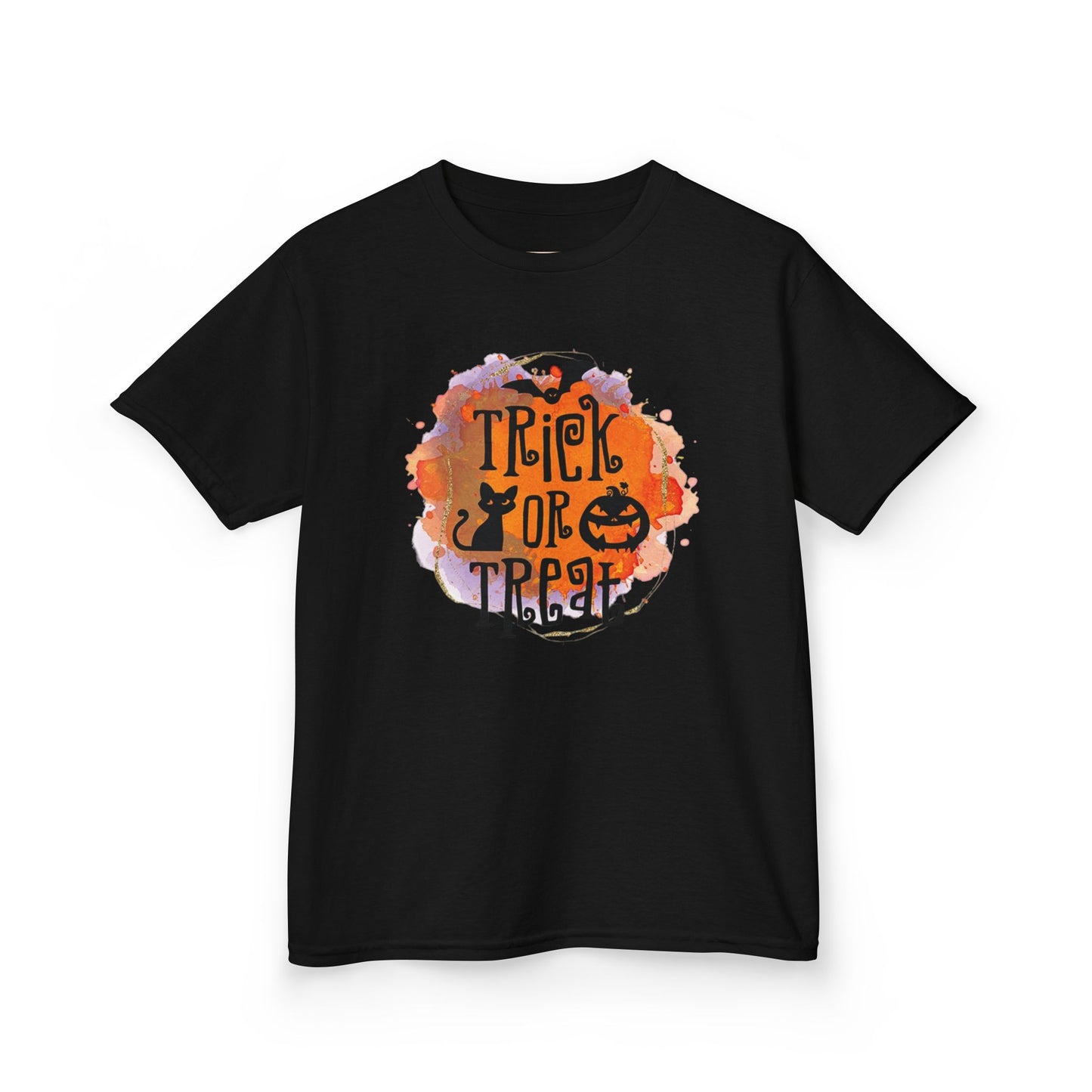 Halloween Kids Tee, Trick or Treat Shirt, Fun Halloween Apparel, Kids Costume Tee, Spooky Season Shirt