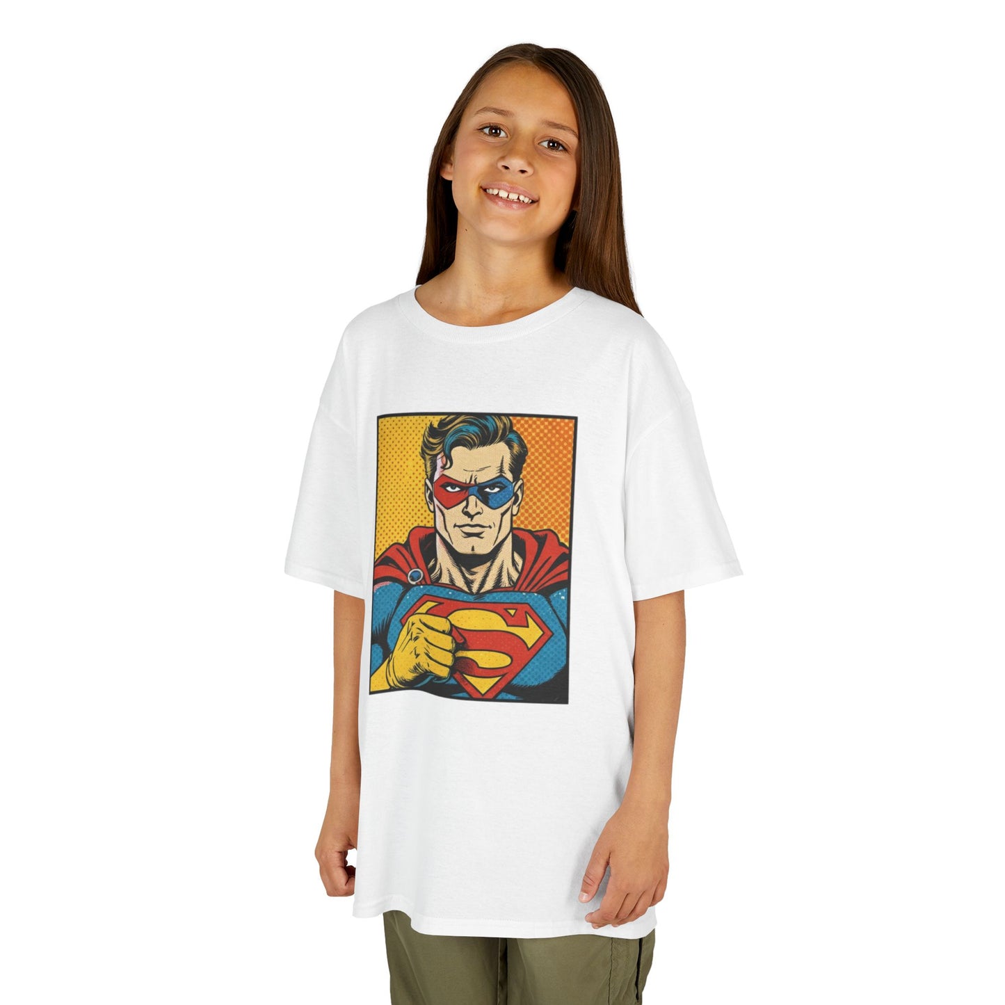 Superhero Kids Tee Shirt, Comic Book Kids Shirt, Fun Kids Apparel, Birthday Gift for Boys, Graphic Tee for Kids