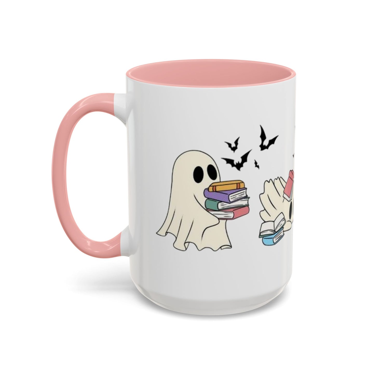 Ghostly Book Lover Coffee Mug - Spooky Reading Gift for Halloween, Literary Enthusiasts, Bookworm Accessories, Cute Ghost Mug, [...]