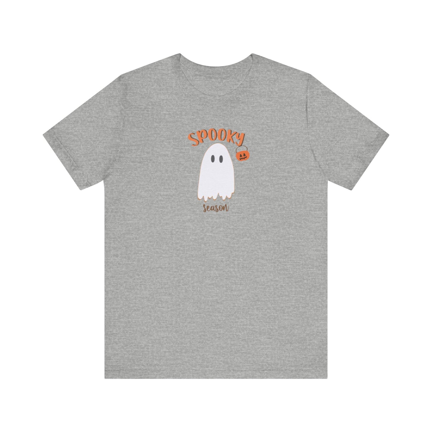 Spooky Ghost Unisex Tee, Halloween Shirt, Cute Ghost T-Shirt, Casual Halloween Outfit, Fun Gift for Ghost Lovers
