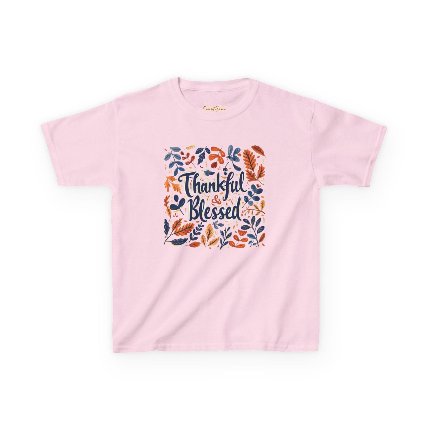 Thankful & Blessed Kids Tee