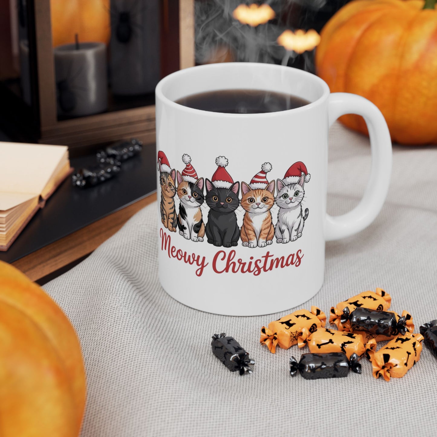 Christmas Cat Mug