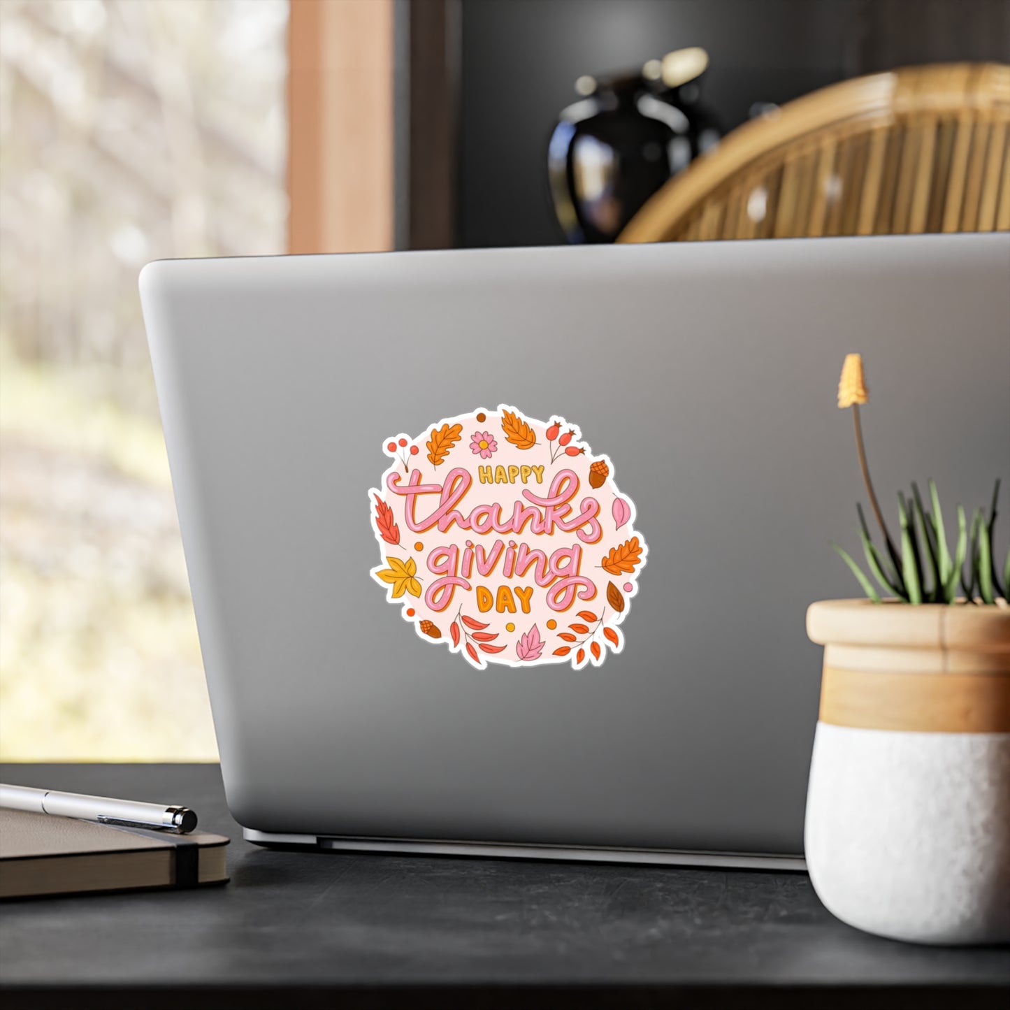 Thanksgiving Kiss-Cut Vinyl Decals