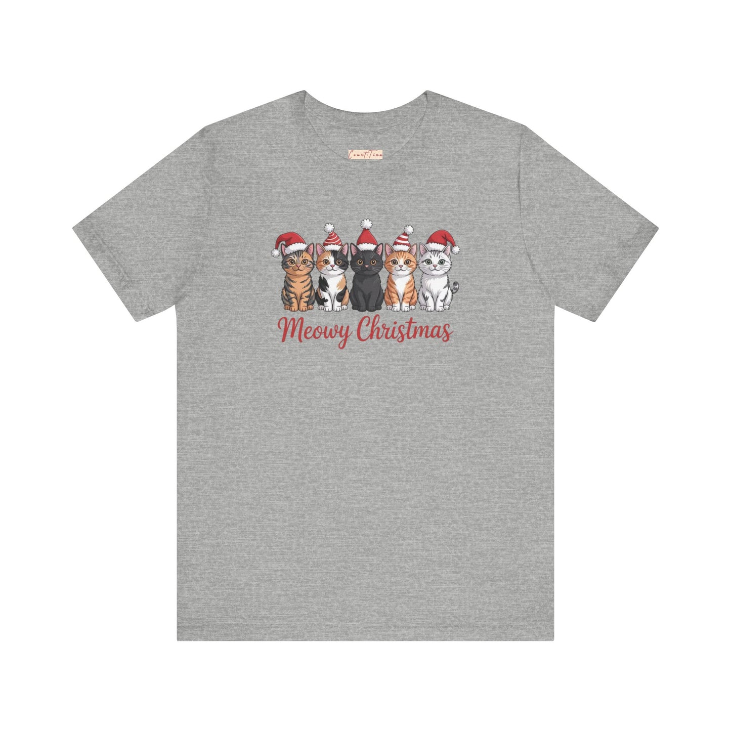 Meowy Christmas Cat T-Shirt