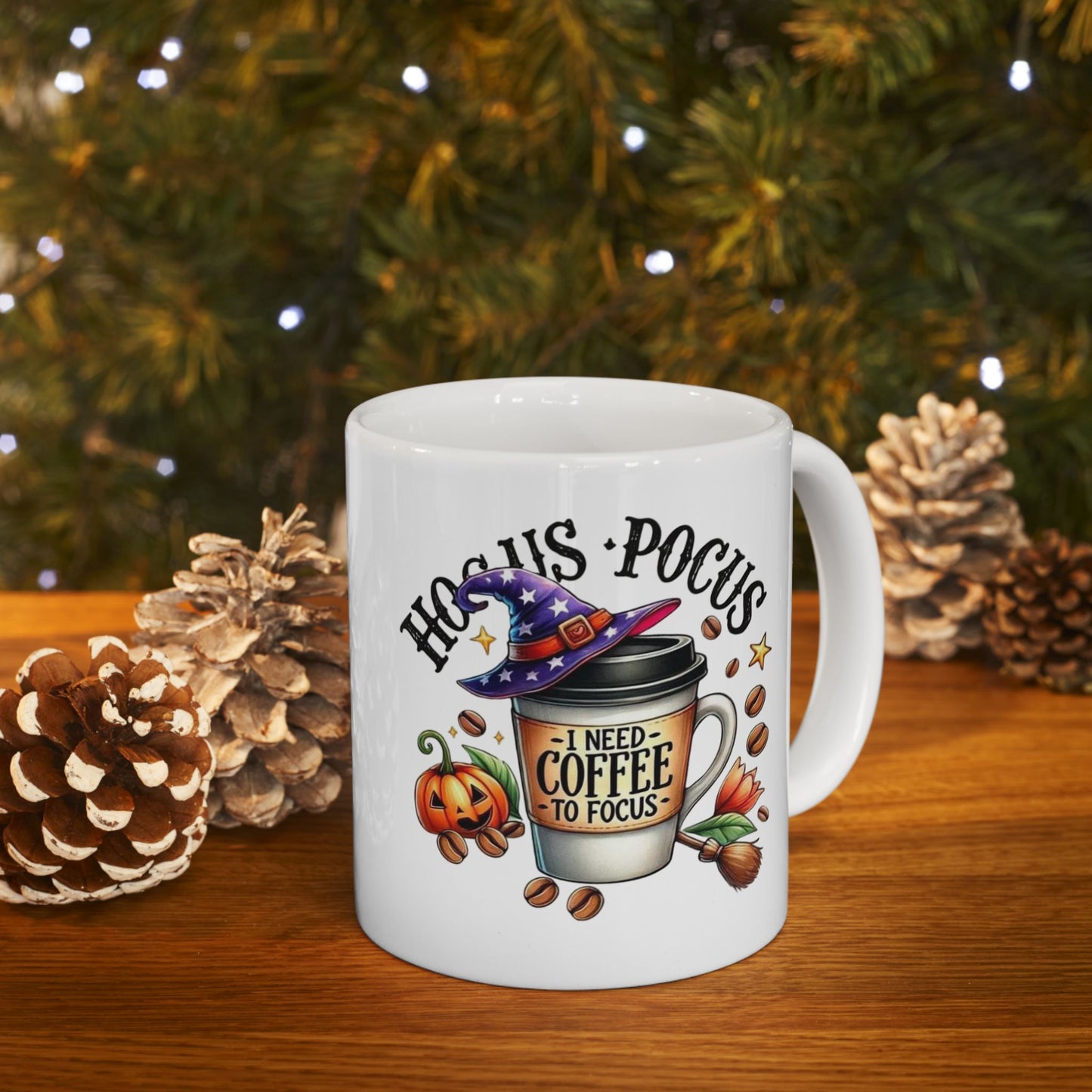 Hocus Pocus Halloween Ceramic Mug