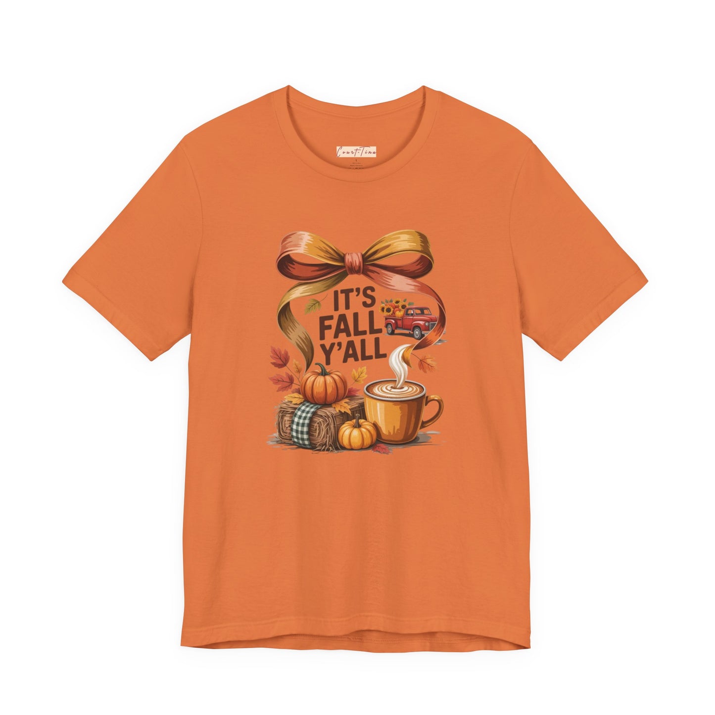 Its Fall Yall Ribbon Tee