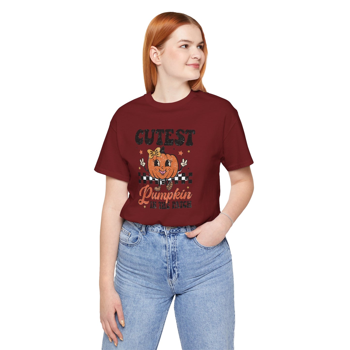 Cute Pumpkin Patch Tee - Fall Fashion, Halloween Shirt, Unisex Pumpkin Tee, Funny Graphic T-Shirt, Holiday Apparel