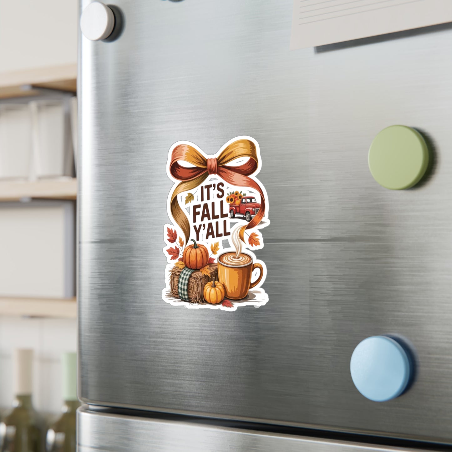 Fall-Themed Vinyl Decals for Home Decor