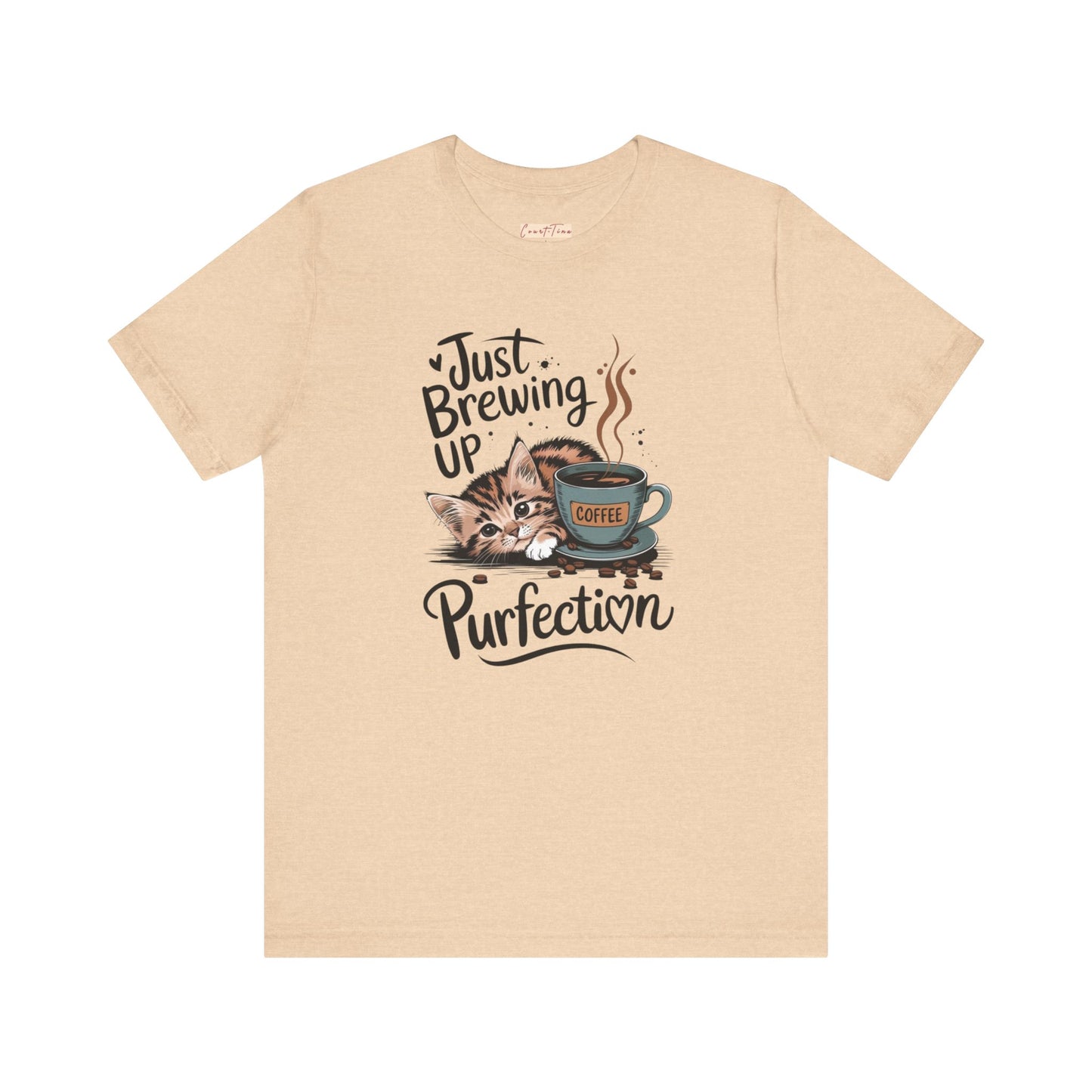 Cute Cat Coffee Tee