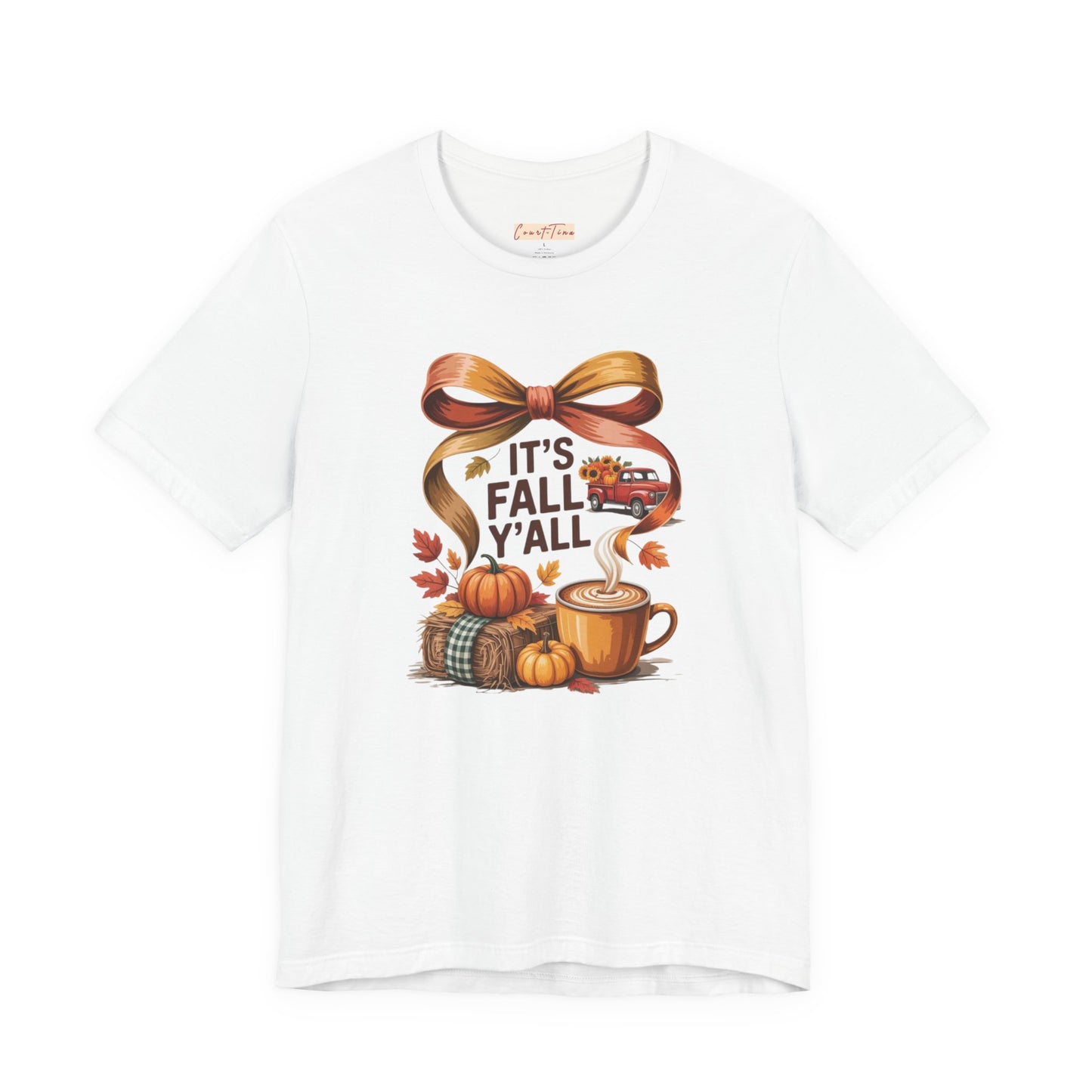 Its Fall Yall Ribbon Tee