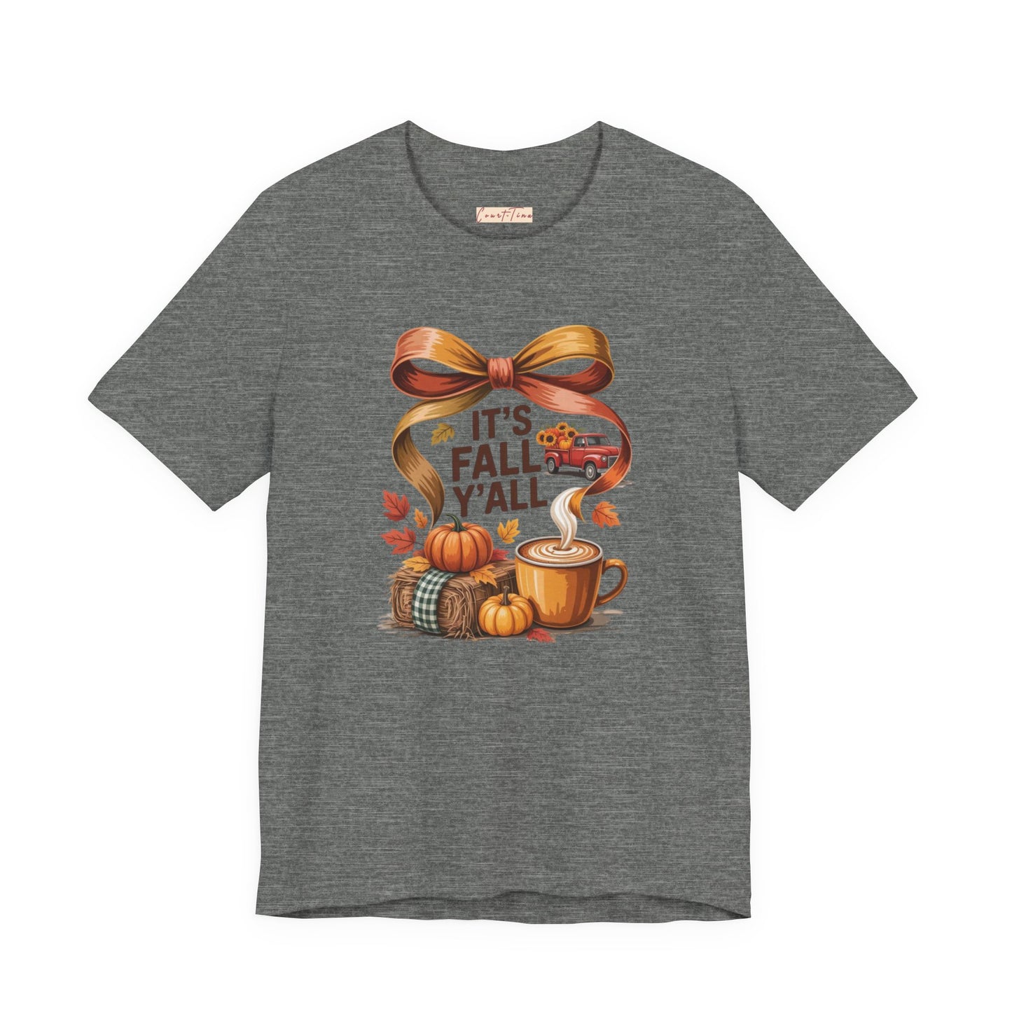 Its Fall Yall Ribbon Tee