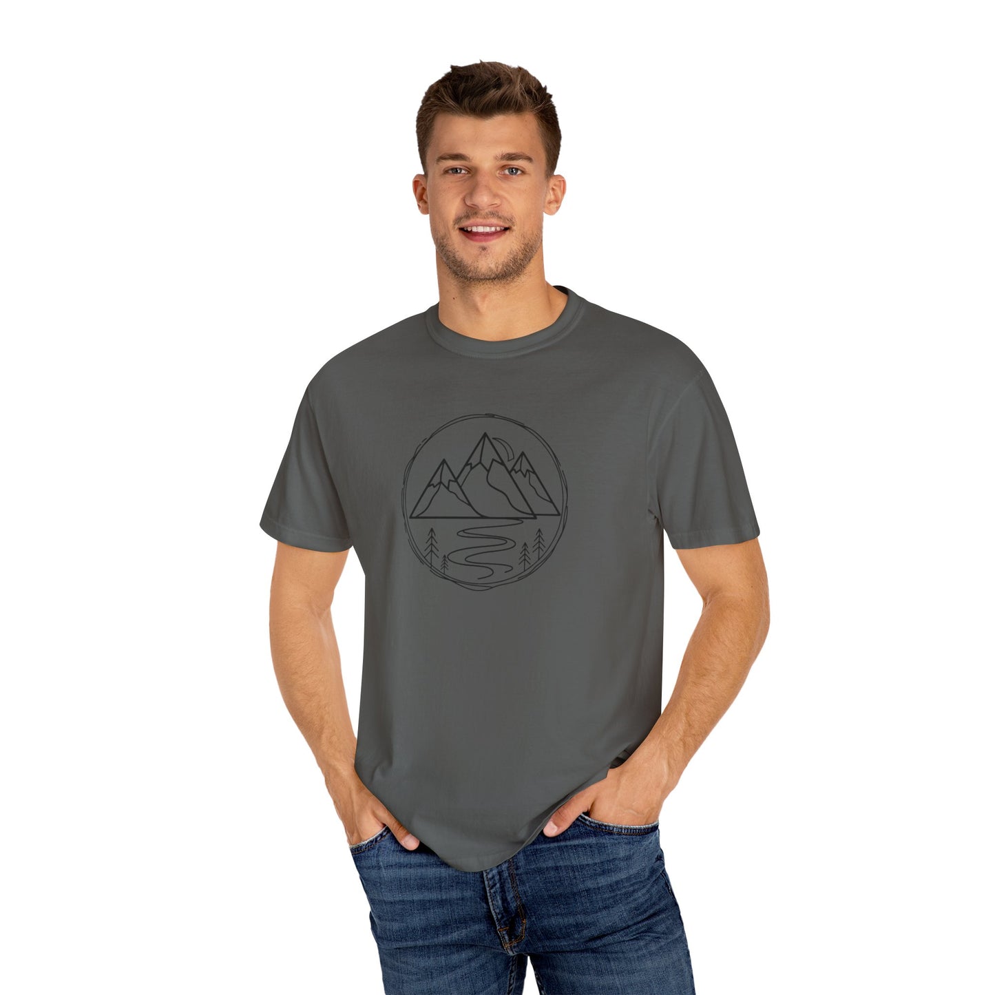 Mountain Landscape Unisex T-Shirt | Adventure Lover's Tee | Nature Gift | Casual Wear | Outdoor Enthusiast | Vacation Style | [...]