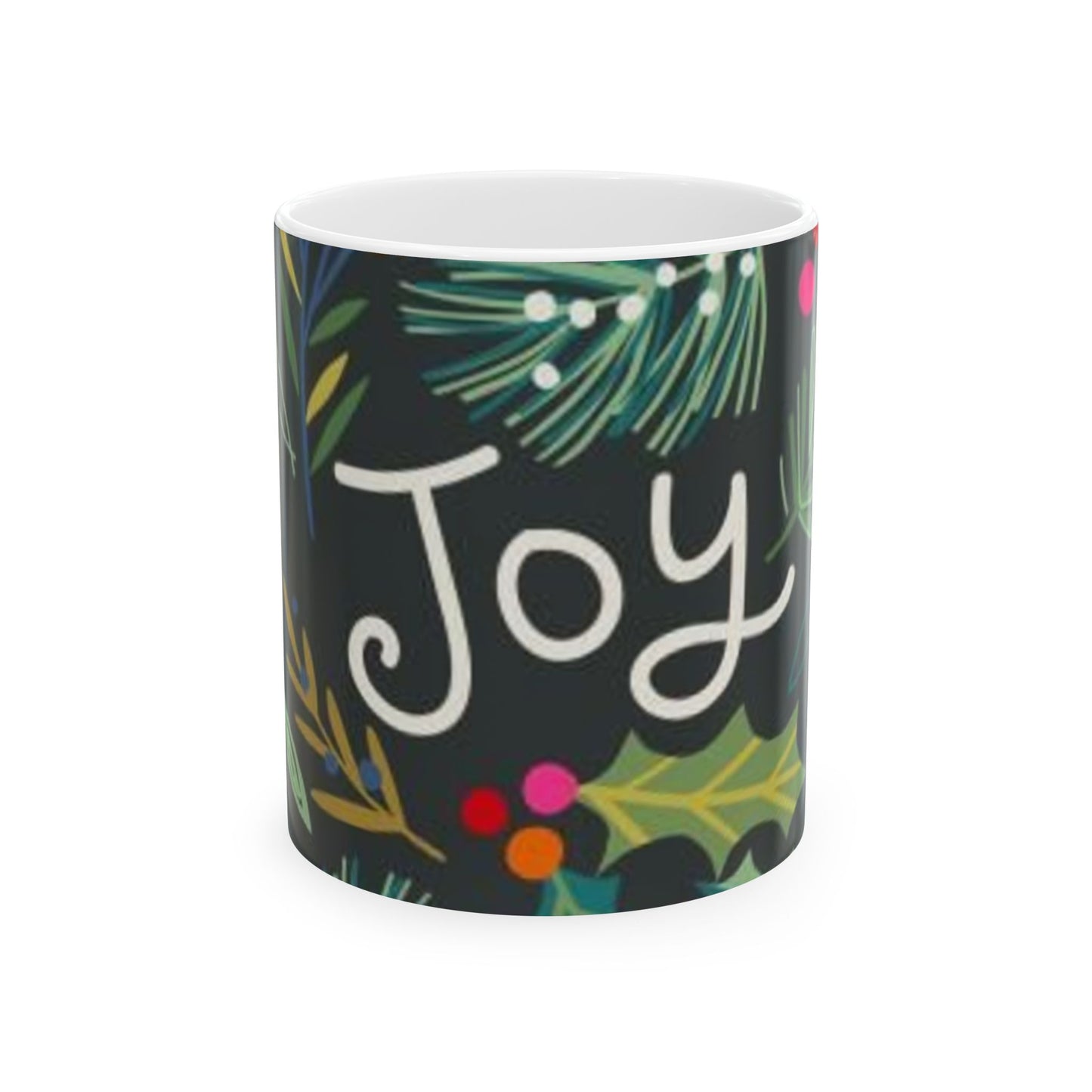 Joyful Holiday Ceramic Mug