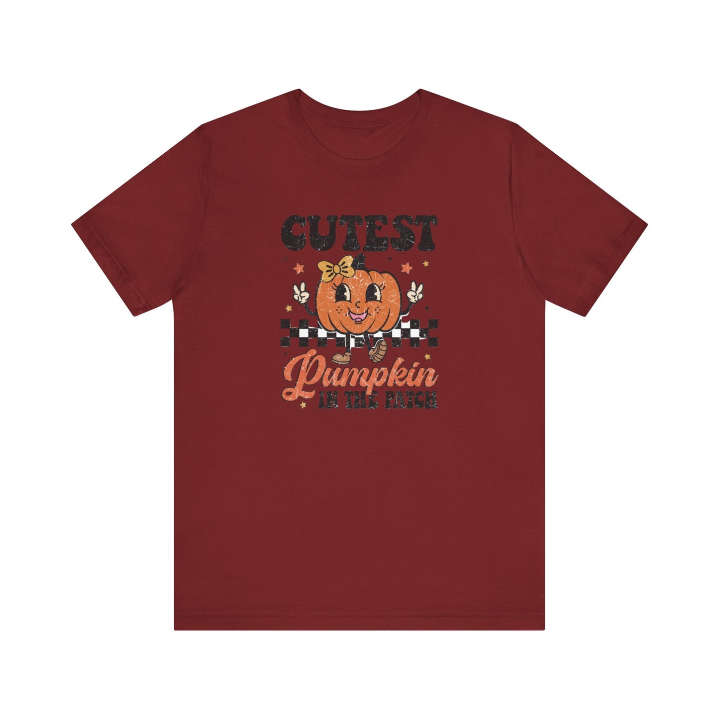 Cute Pumpkin Patch Tee - Fall Fashion, Halloween Shirt, Unisex Pumpkin Tee, Funny Graphic T-Shirt, Holiday Apparel