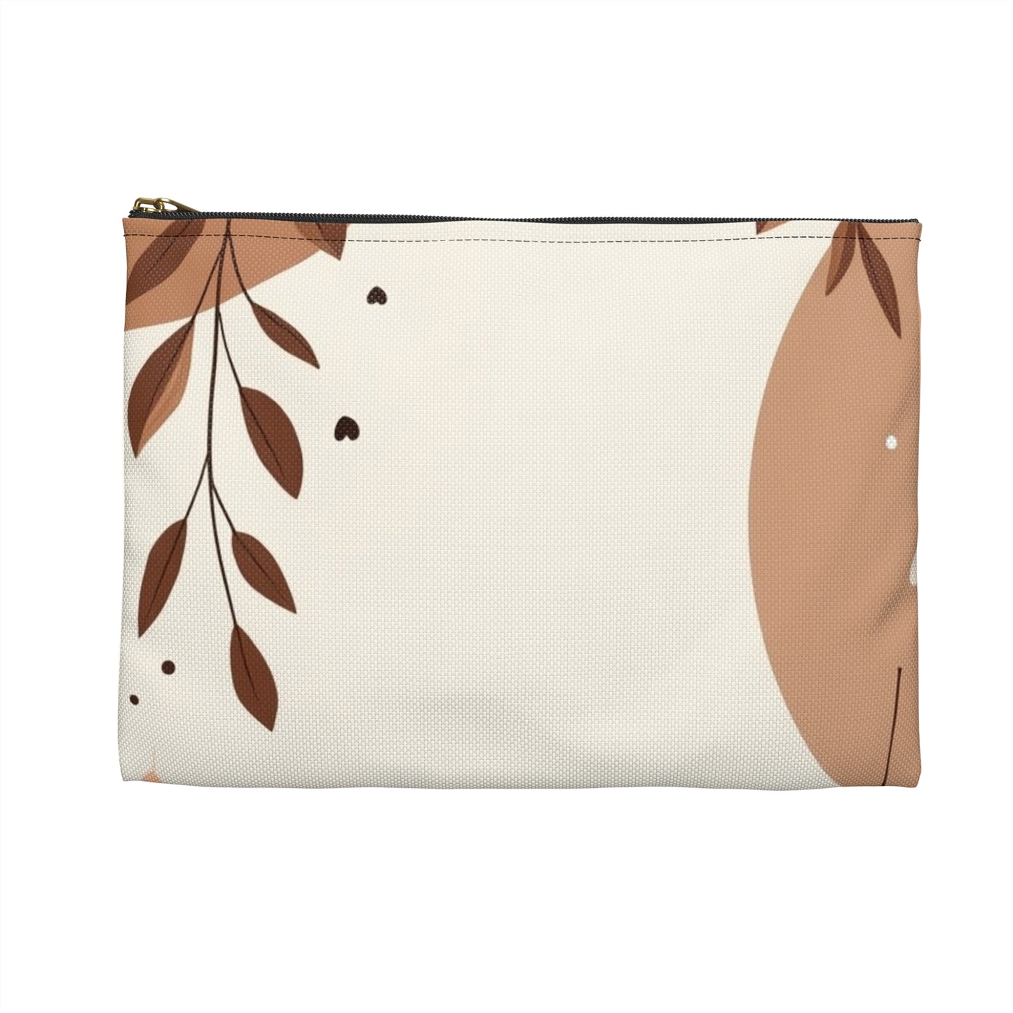 Stylish Accessory Pouch with Butterfly and Leaf Design, Perfect for Travel, Organizing, Gifts, Everyday Use, Nature Lovers