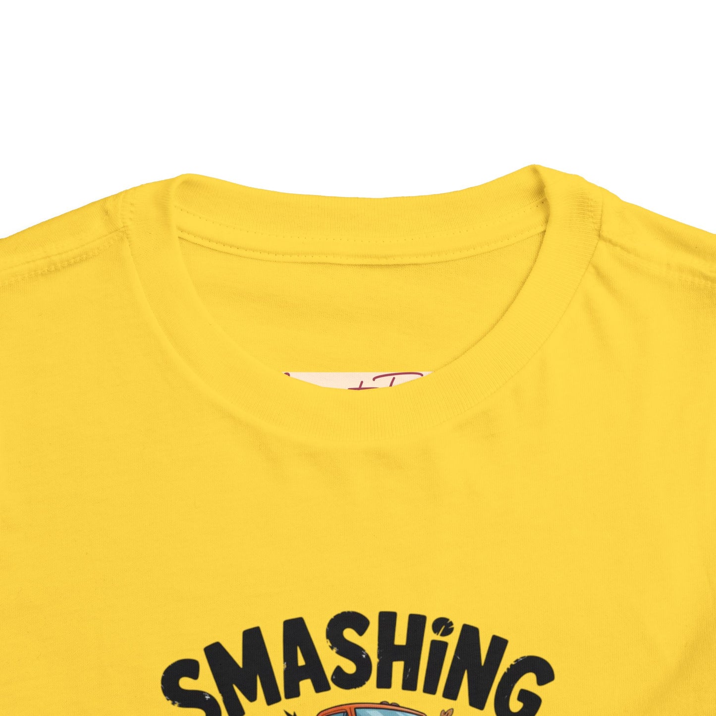 Toddler Smashing Pumpkins Tee - Adorable 'Smashing Pumpkins' Graphic, Perfect for Fall, Halloween, Kids' Costume, Pumpkin Patch