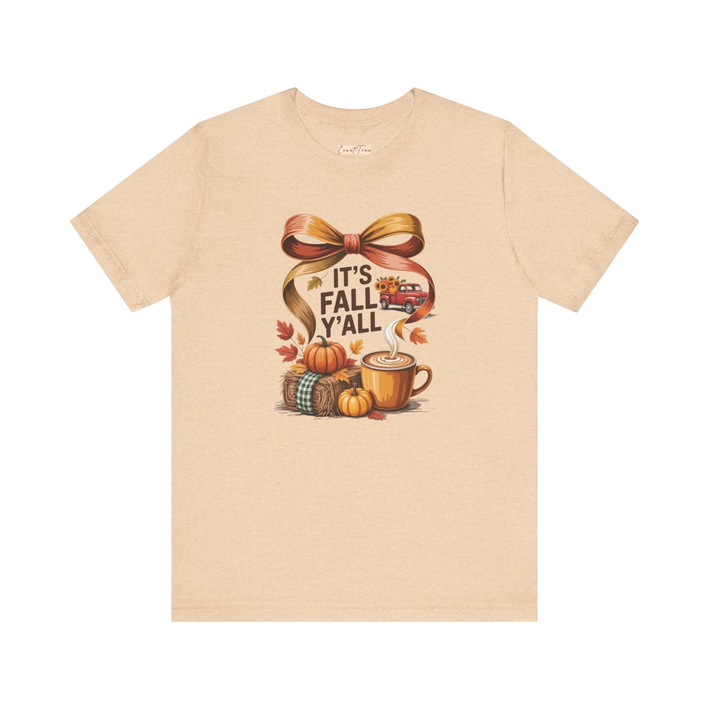 Its Fall Yall Ribbon Tee