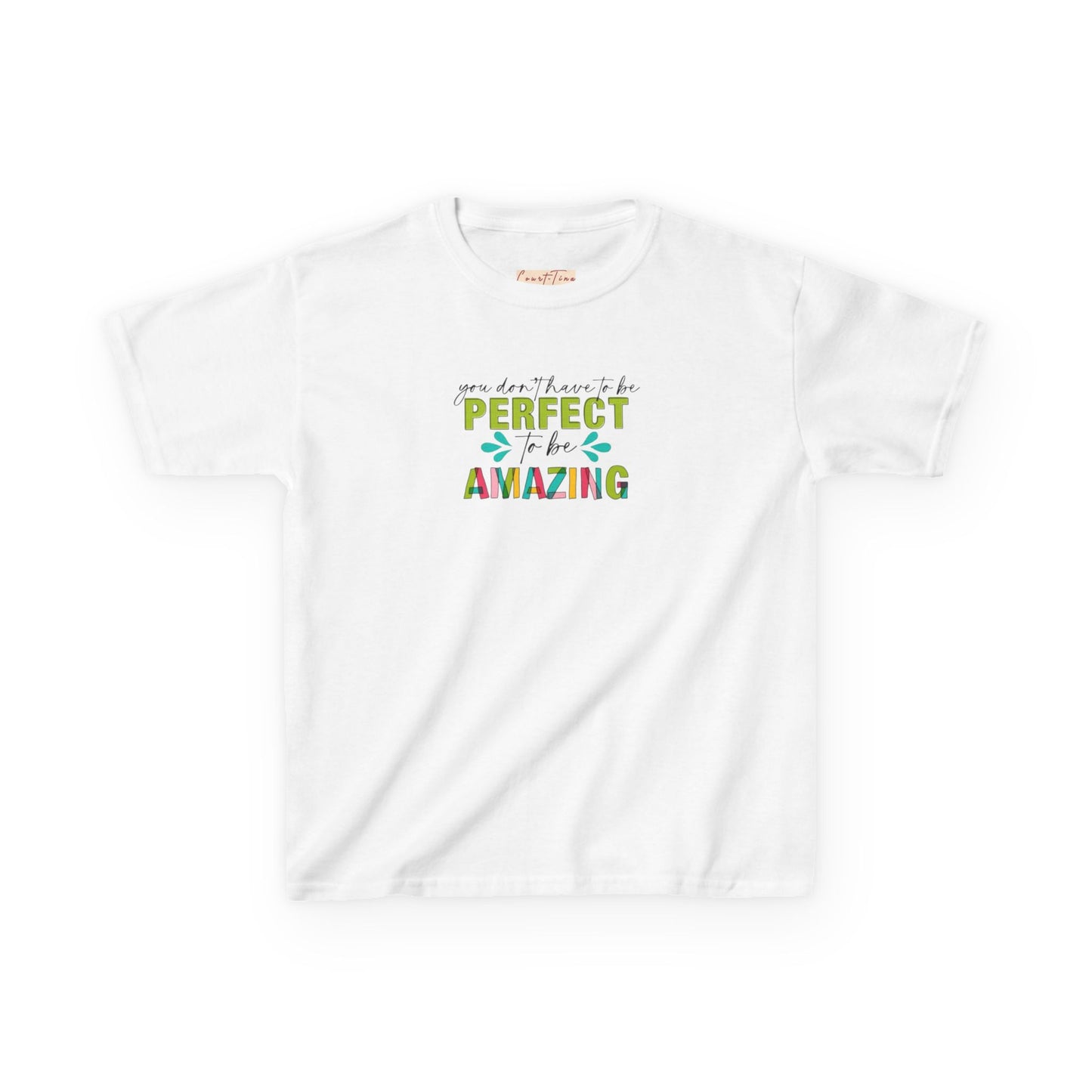 You're Amazing Motivational Kids Shirt, Perfect Gift for Birthdays, Encouragement Wear, Kids Clothing, Cute Graphic Tee
