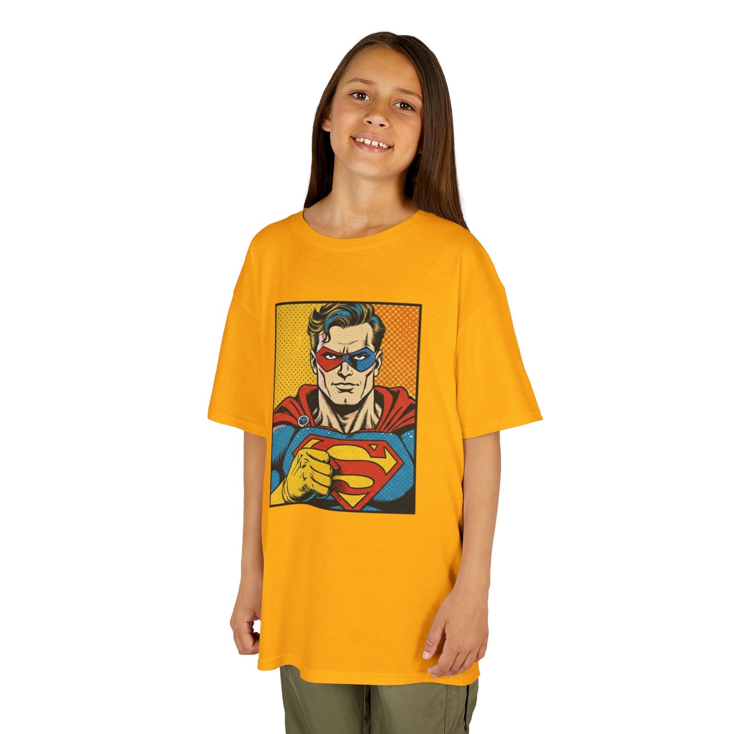 Superhero Kids Tee Shirt, Comic Book Kids Shirt, Fun Kids Apparel, Birthday Gift for Boys, Graphic Tee for Kids
