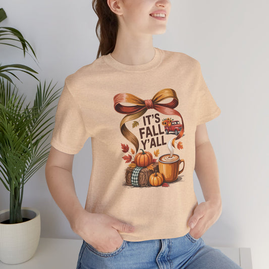 Its Fall Yall Ribbon Tee