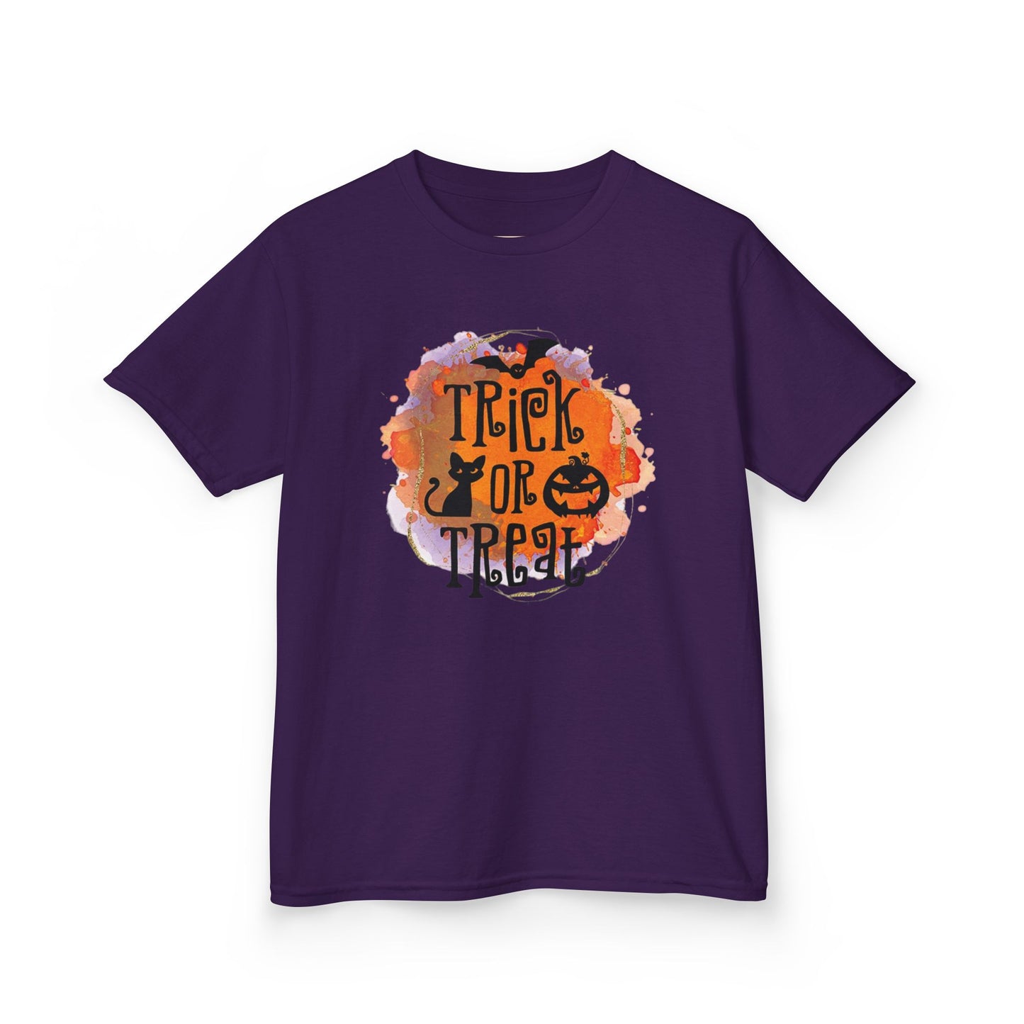 Halloween Kids Tee, Trick or Treat Shirt, Fun Halloween Apparel, Kids Costume Tee, Spooky Season Shirt