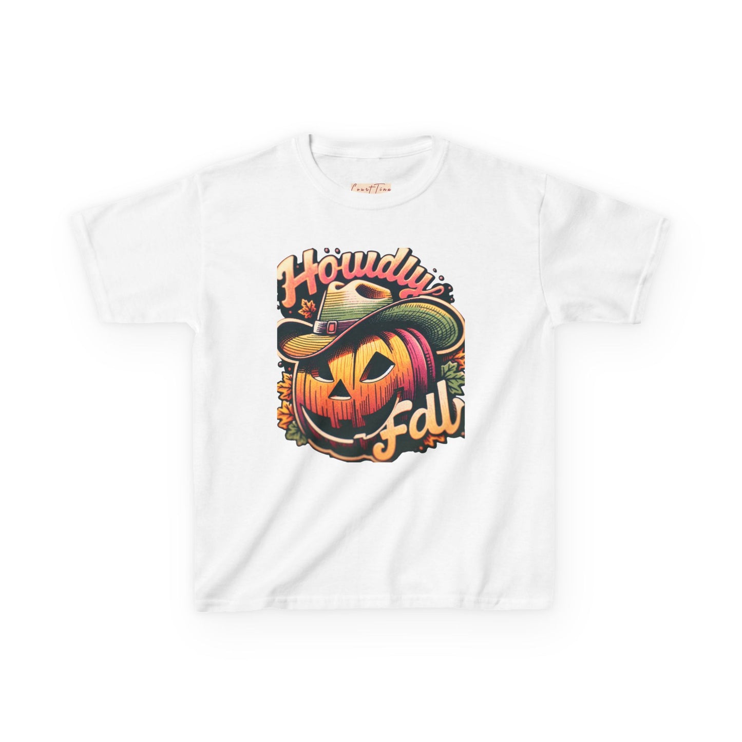 Kids Halloween Tee, Fun Pumpkin Graphic Tee, Fall Wear for Kids, Trick-or-Treat Shirt, Autumn Celebration Outfit