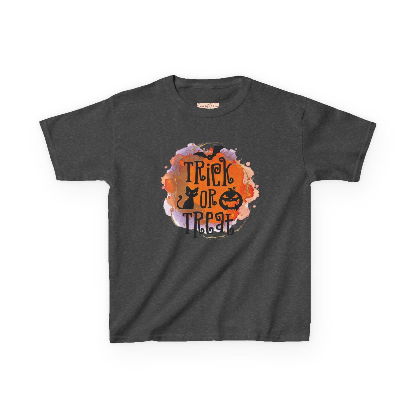 Halloween Kids Tee, Trick or Treat Shirt, Fun Halloween Apparel, Kids Costume Tee, Spooky Season Shirt