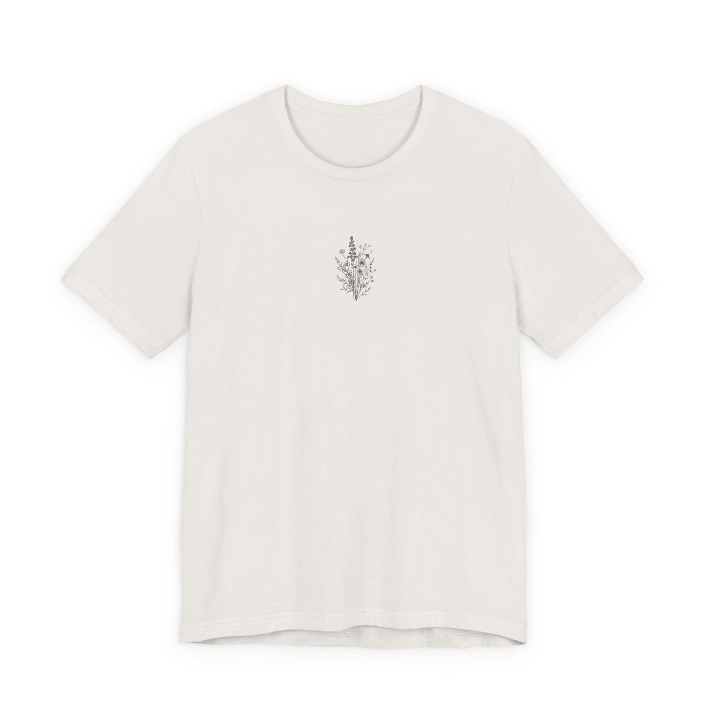 Floral Short Sleeve Tee, Unisex Casual T-Shirt, Perfect Gift for Plant Lovers, Summer Wardrobe Essential, Nature-Inspired Clothing, [...]