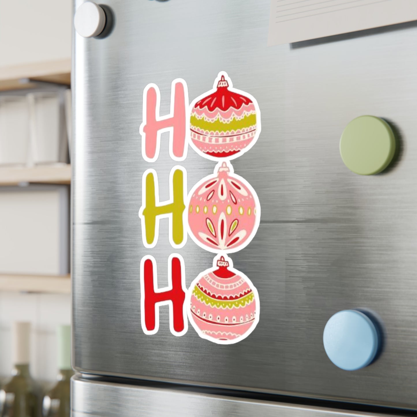 Holiday-Themed Kiss-Cut Vinyl Decals