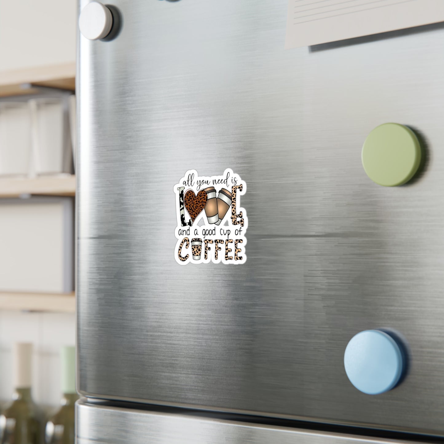 Coffee Lover's Kiss-Cut Vinyl Decals