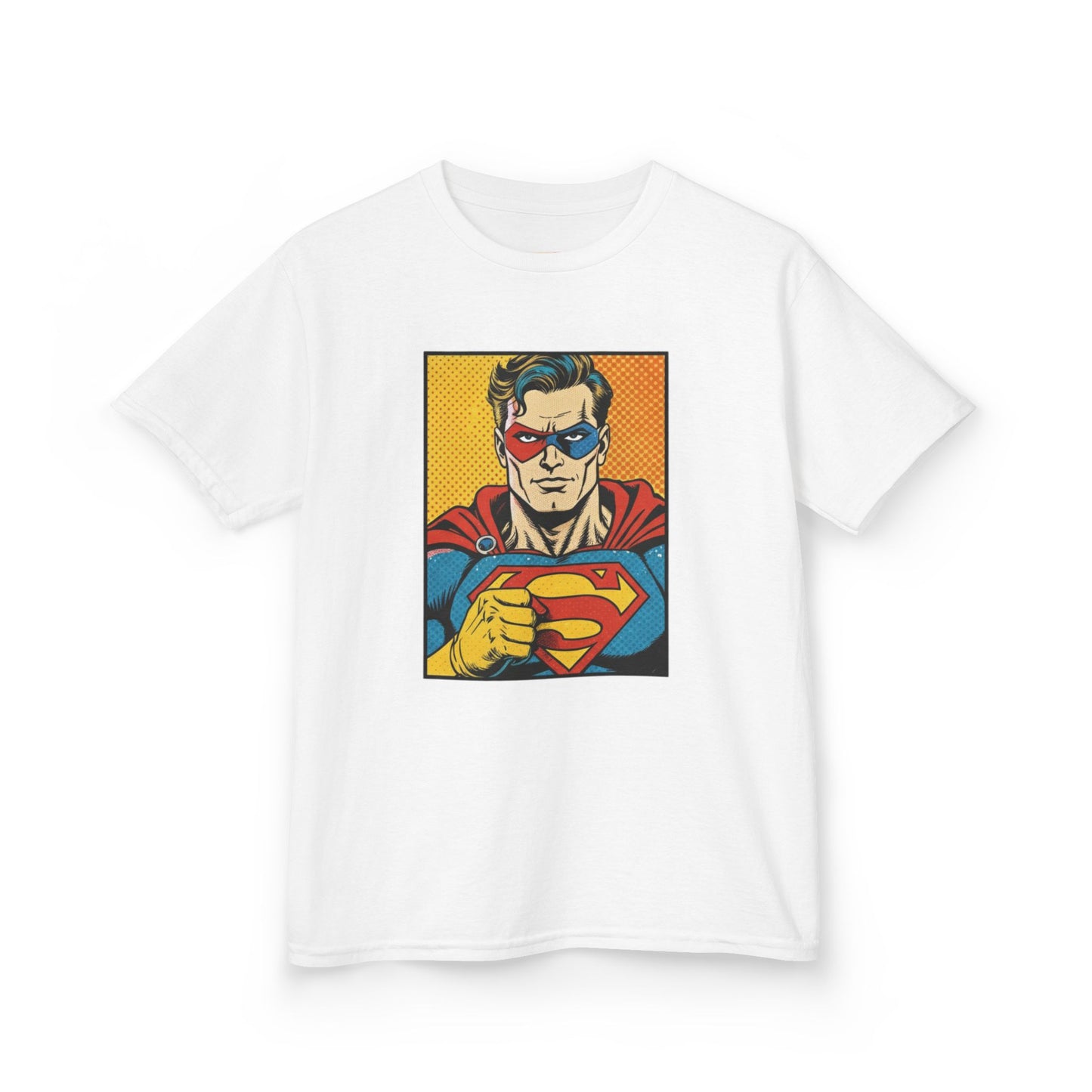 Superhero Kids Tee Shirt, Comic Book Kids Shirt, Fun Kids Apparel, Birthday Gift for Boys, Graphic Tee for Kids