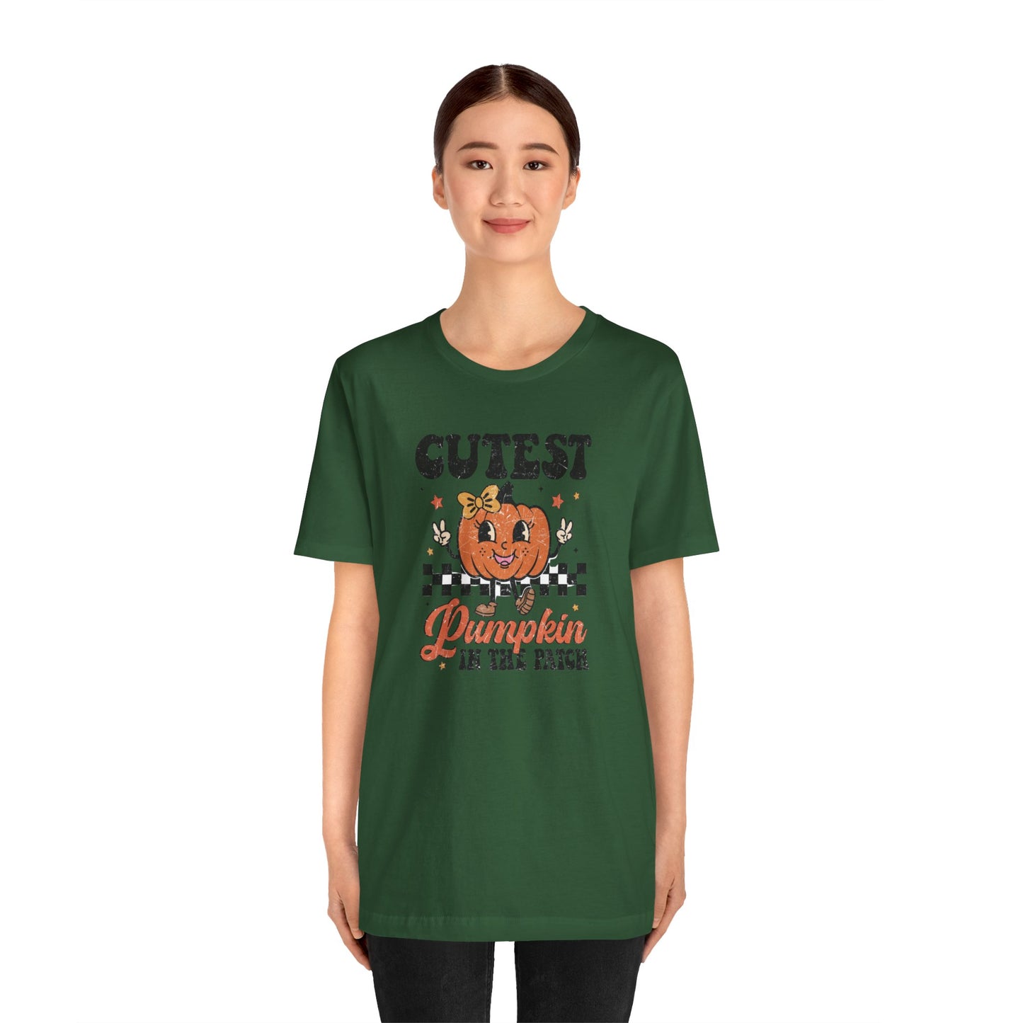 Cute Pumpkin Patch Tee - Fall Fashion, Halloween Shirt, Unisex Pumpkin Tee, Funny Graphic T-Shirt, Holiday Apparel