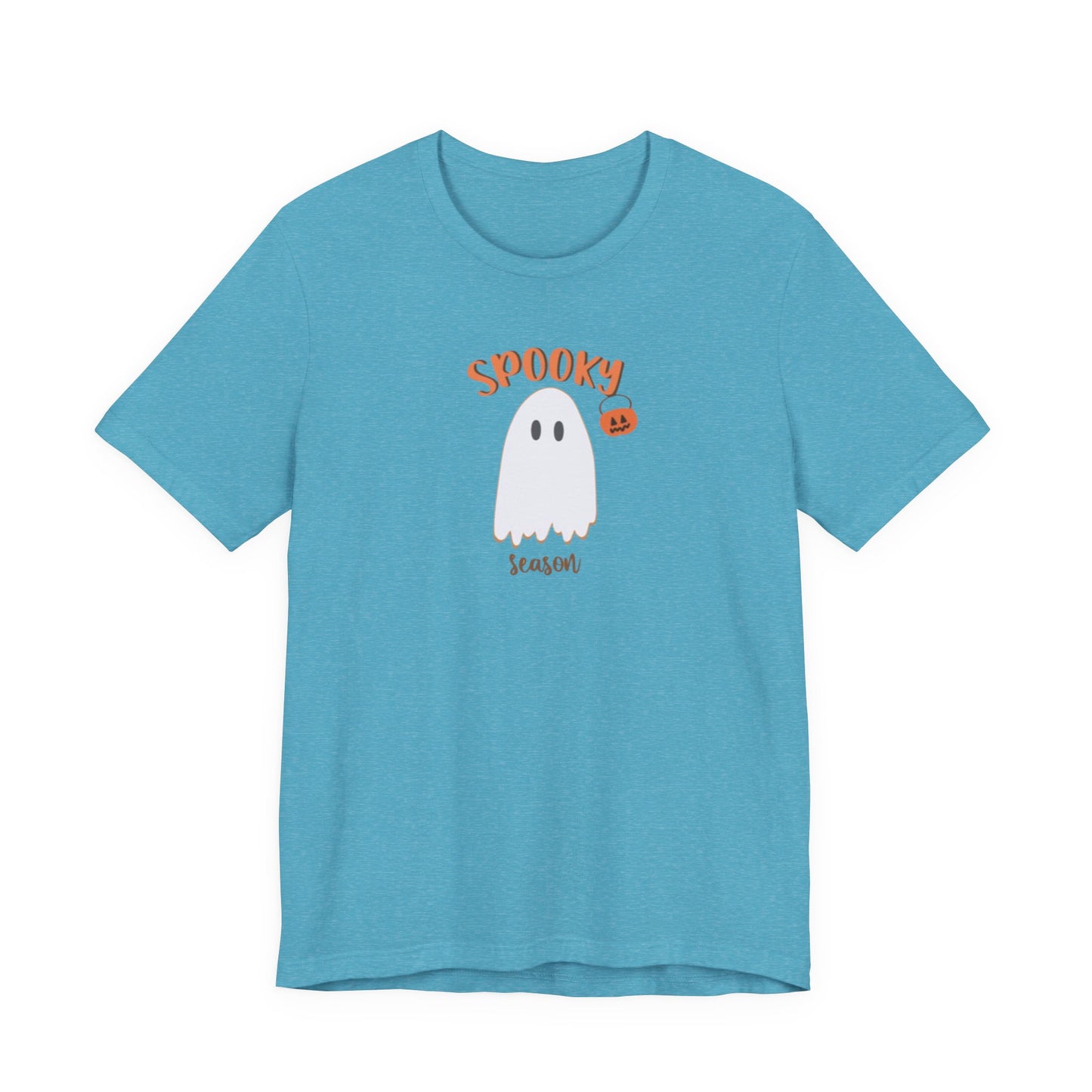 Spooky Ghost Unisex Tee, Halloween Shirt, Cute Ghost T-Shirt, Casual Halloween Outfit, Fun Gift for Ghost Lovers