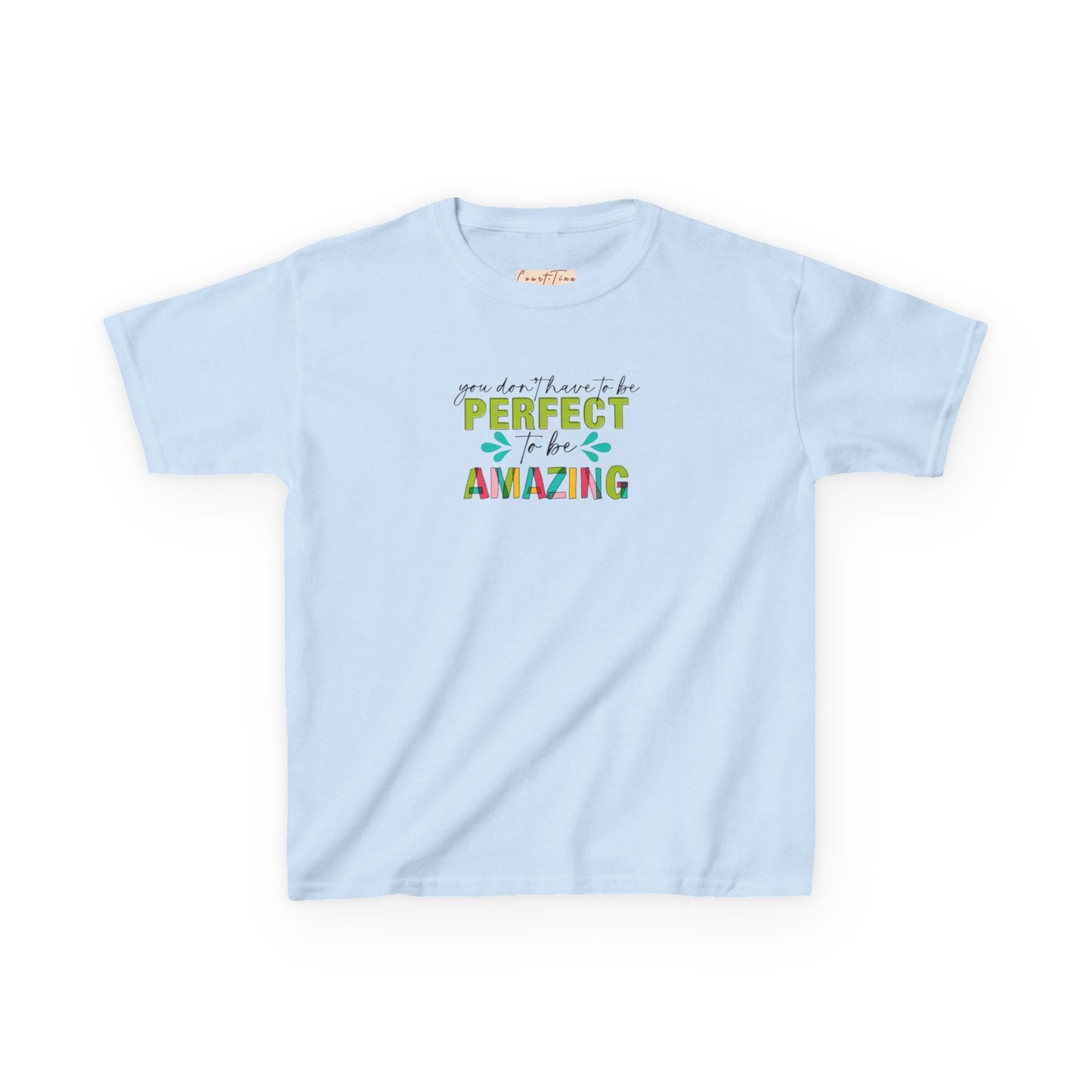 You're Amazing Motivational Kids Shirt, Perfect Gift for Birthdays, Encouragement Wear, Kids Clothing, Cute Graphic Tee