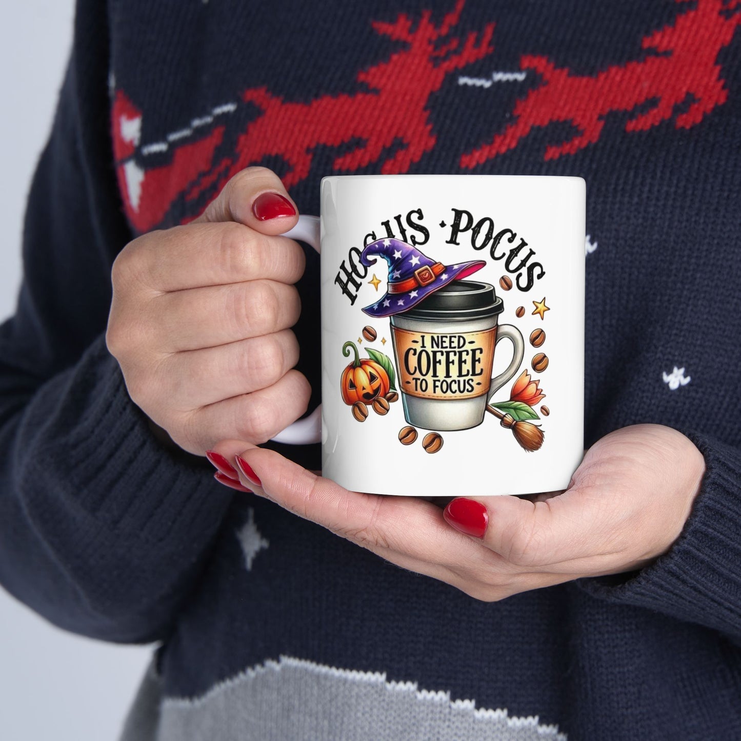 Hocus Pocus Halloween Ceramic Mug