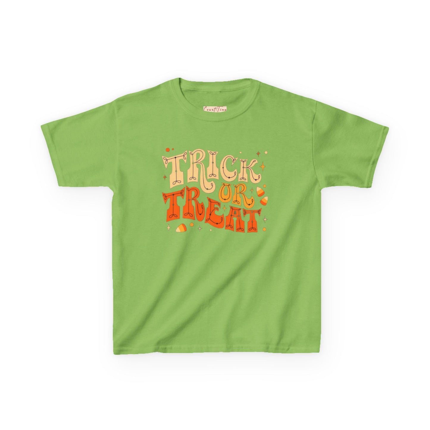 Kids Halloween Tee, Trick or Treat T-Shirt, Halloween Costume Shirt, Spooky Kids Apparel, Fall Festivity Tee