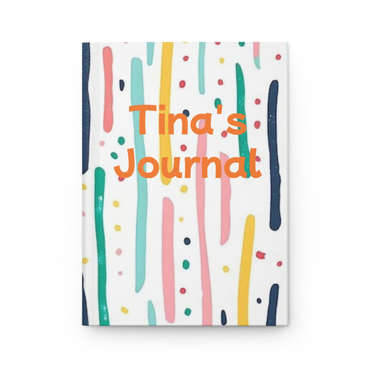 Colorful Personalized Hardcover Journal for Daily Journaling, Gifts for Writers, Creative Notebooks, Art Journals, Student Supplies