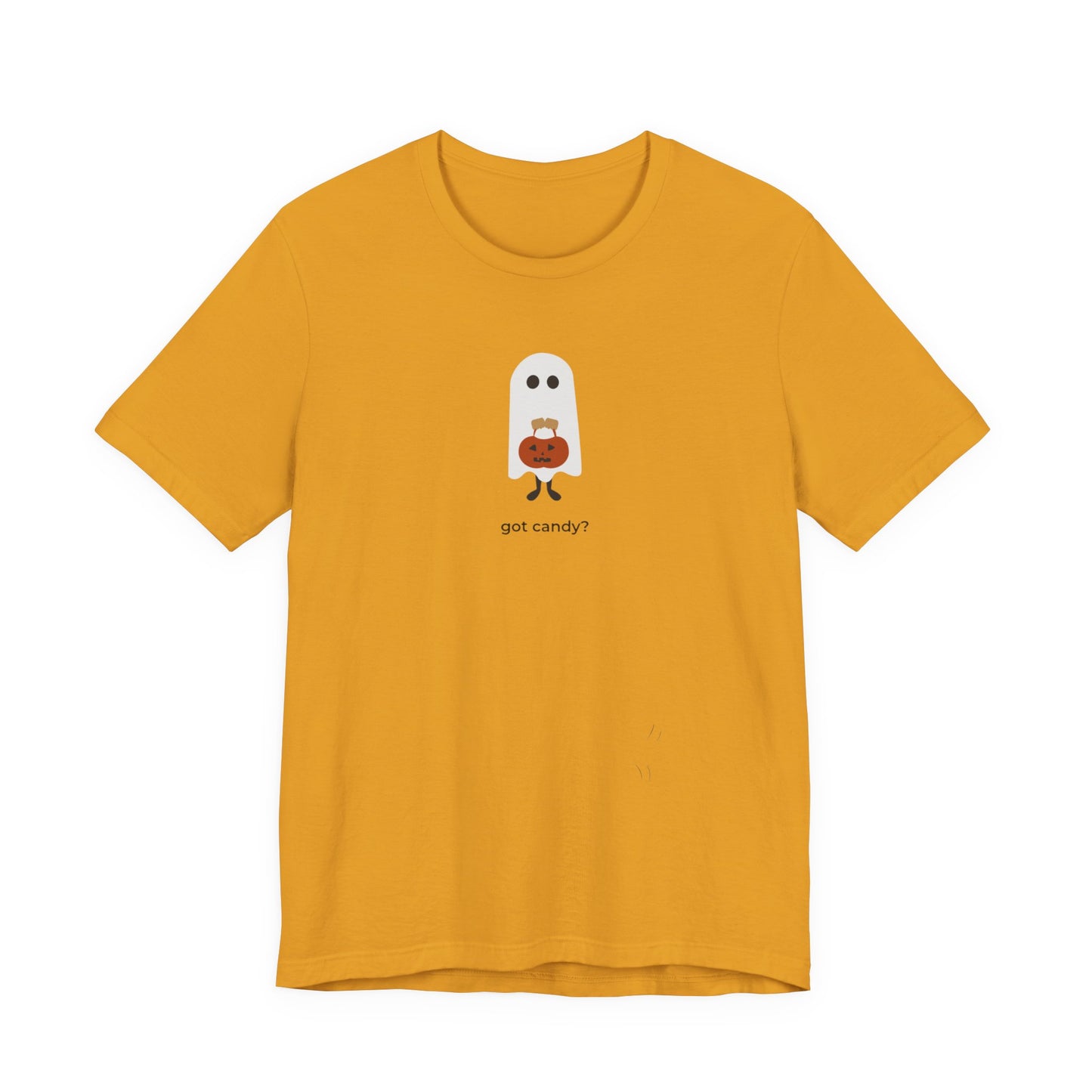 Cute Ghost Graphic Tee - Halloween Costume Shirt, Spooky Gift, Funny Vintage Style Tee, Unisex T-Shirt, Got Candy?