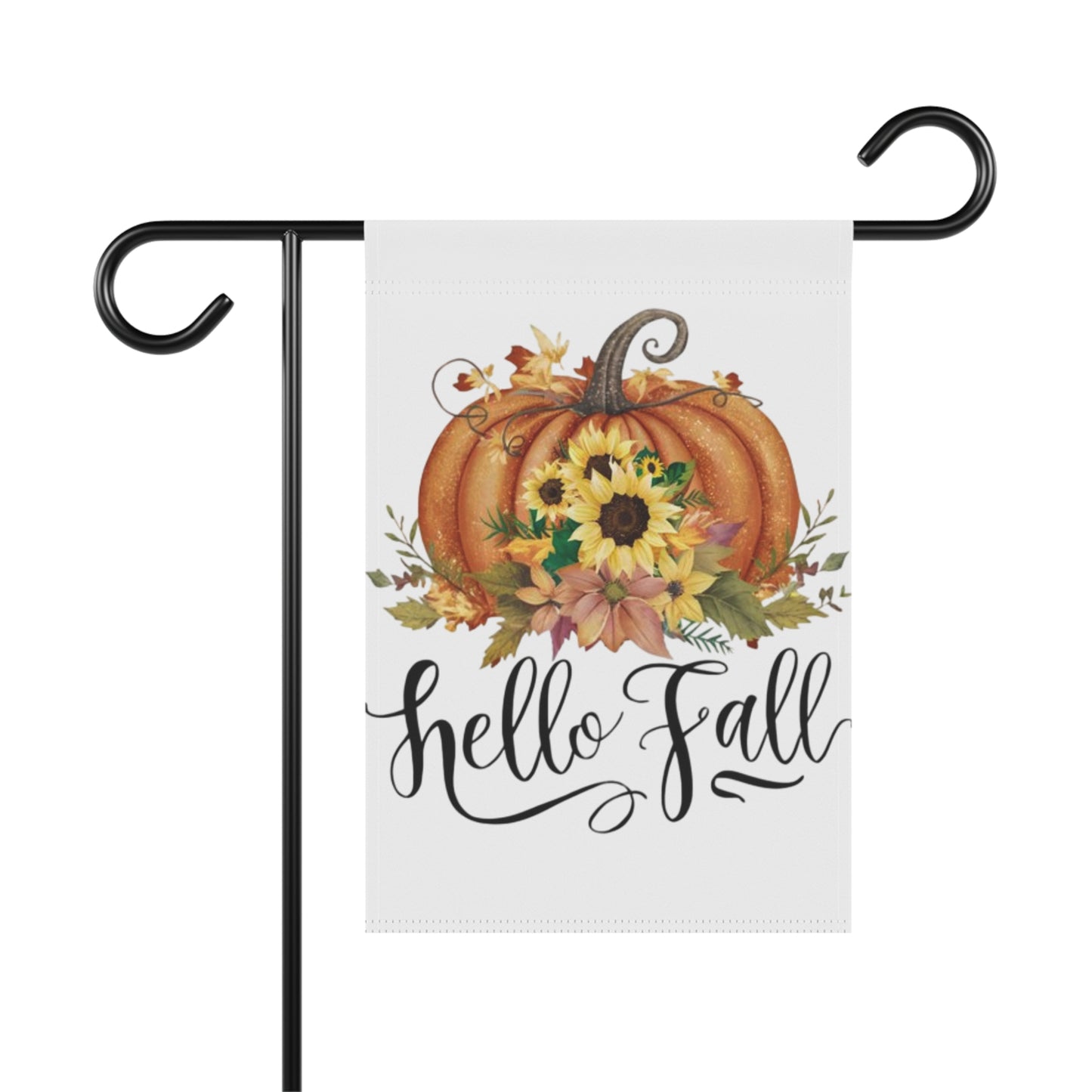 Autumn Garden Banner - Fall Decor, Pumpkin Flag, Outdoor Decoration, Harvest Display, Seasonal Yard Sign