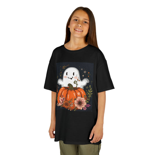 Kids Tee - Cute Halloween Ghost Shirt for Fall and Halloween