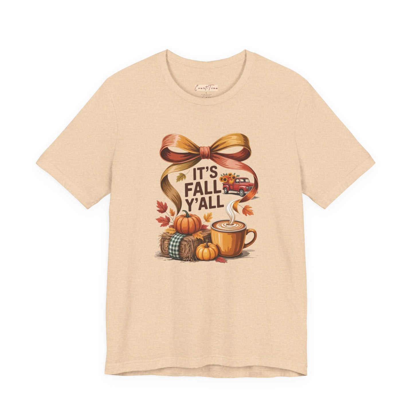 Its Fall Yall Ribbon Tee